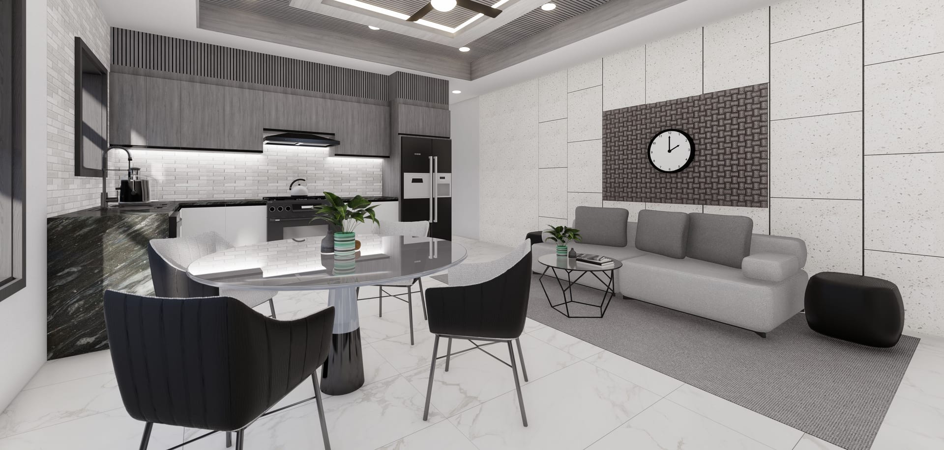 Charon living area, alternate view
