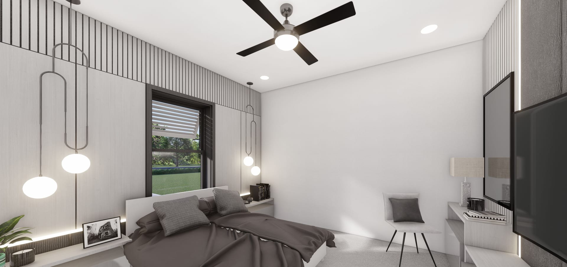 Charon master bedroom