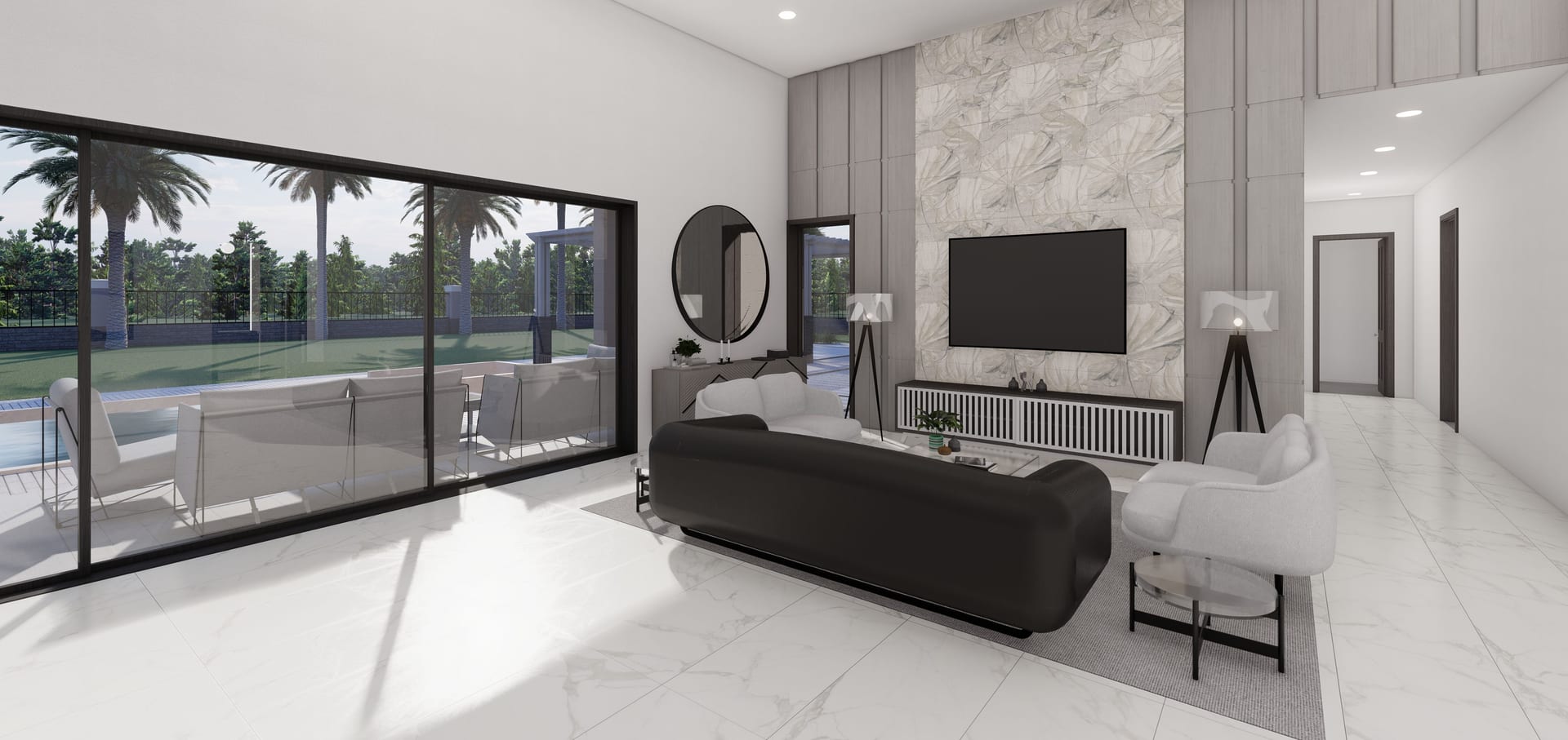 Corus M1 living area