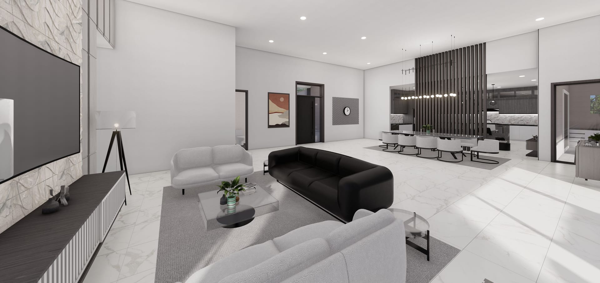 Corus M1 living area, alternate view
