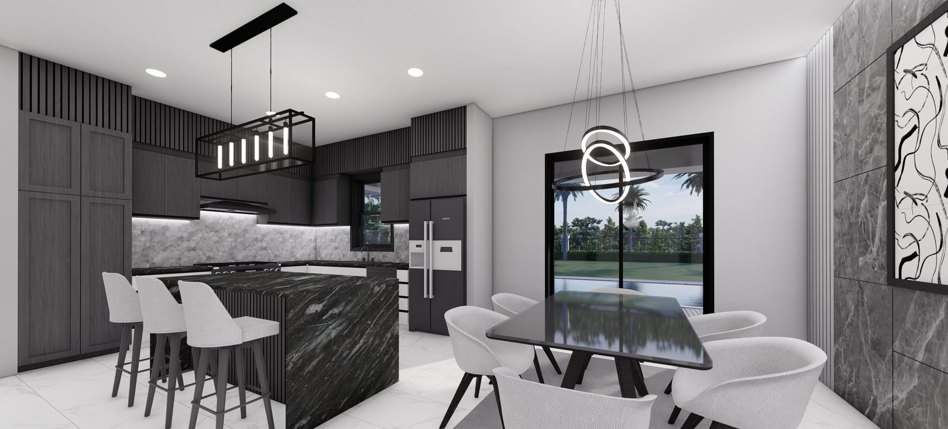 Creon M1 Lanai Extended OP1 (No Garage) kitchen