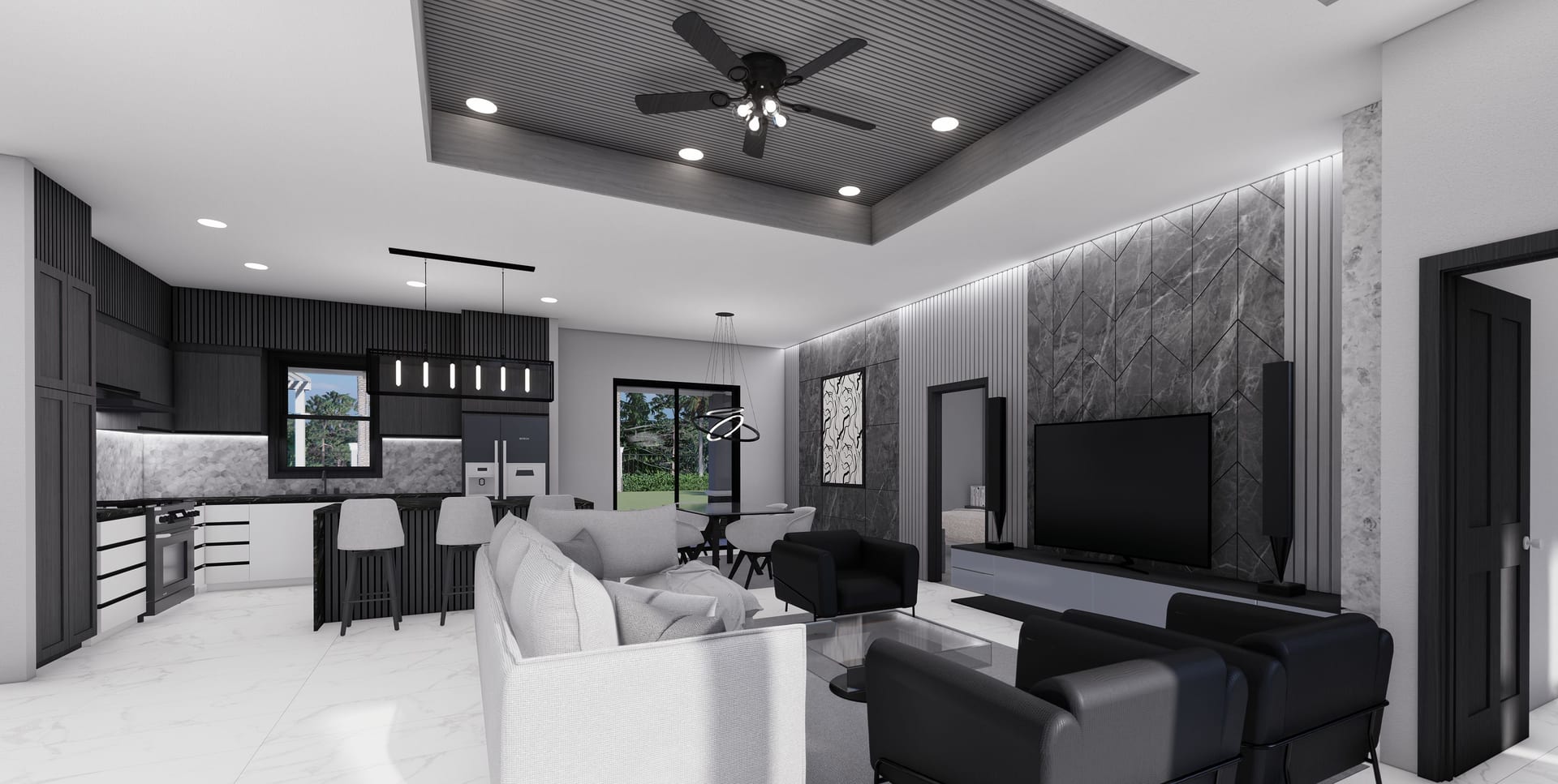 Creon M1 Lanai Extended OP1 (No Garage) living area