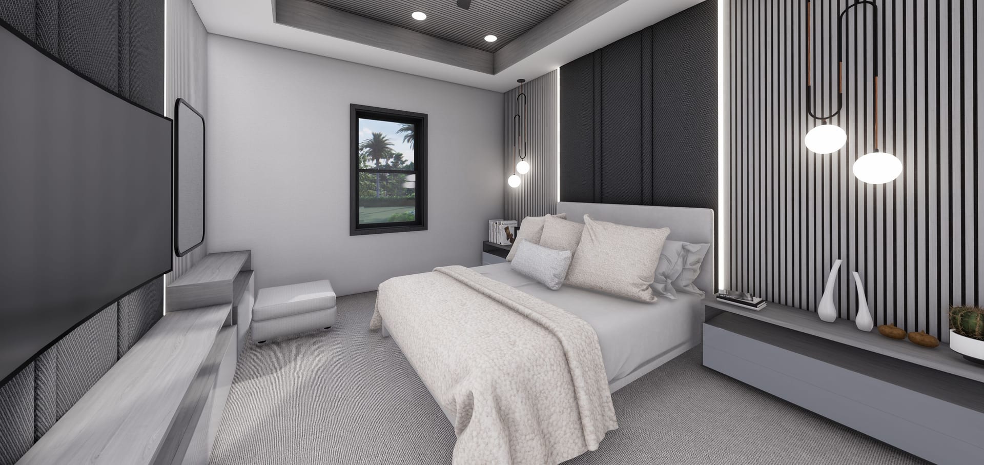 Creon M1 Lanai Extended OP1 (No Garage) master bedroom