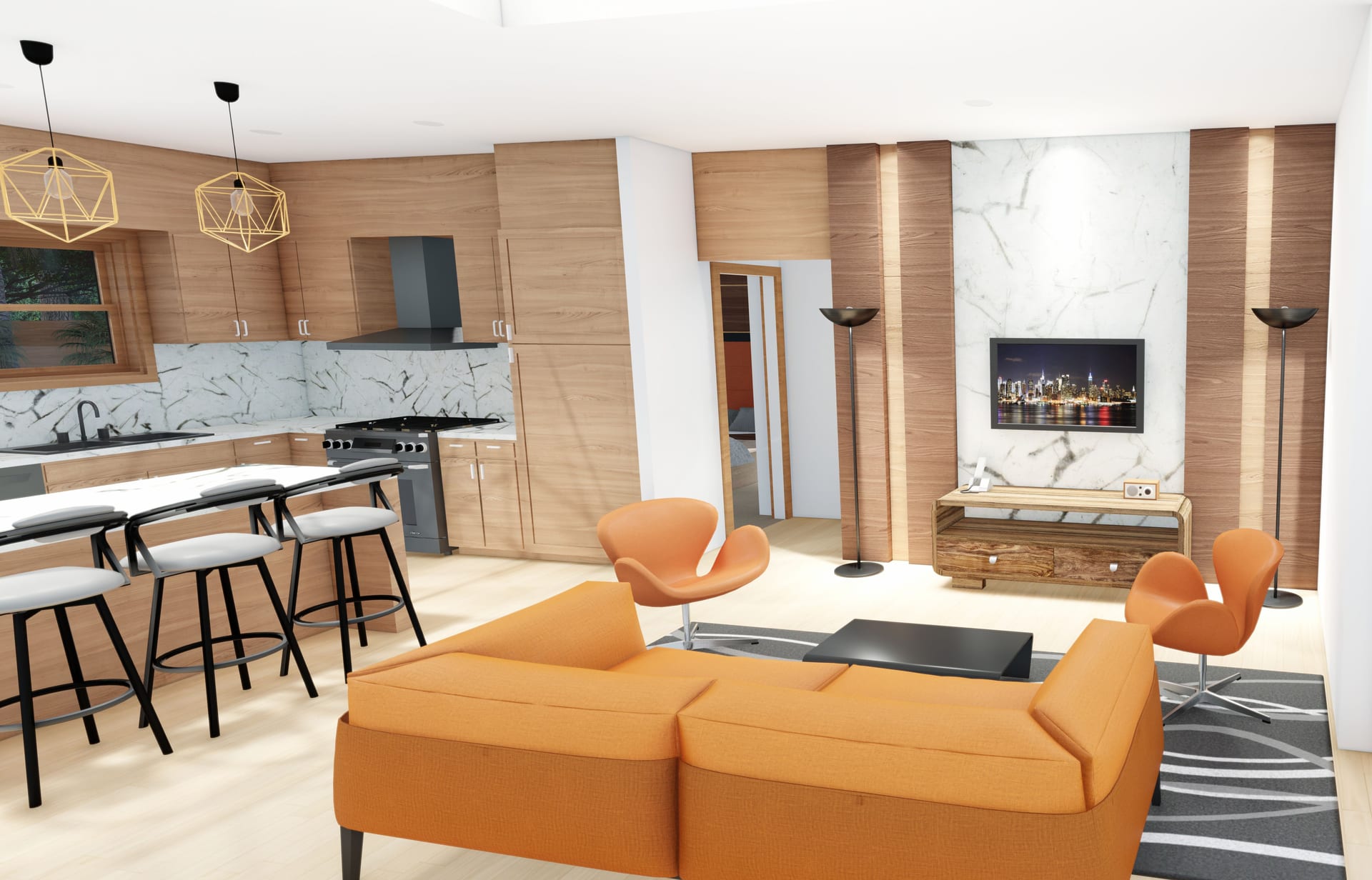 Creon living area