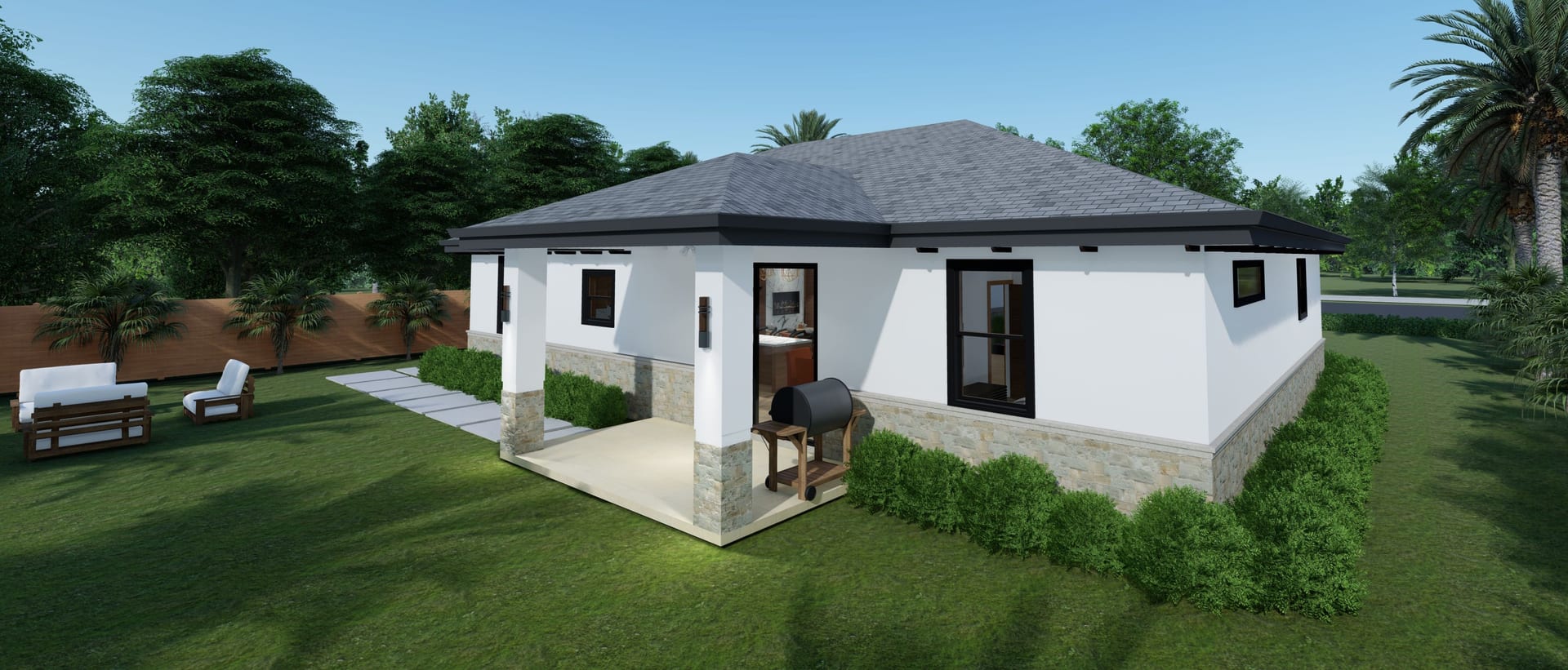 Creon rear facade