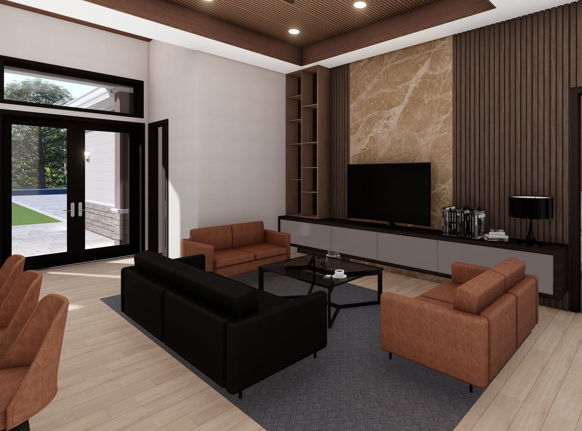 Cres M1 Lanai Extended living area