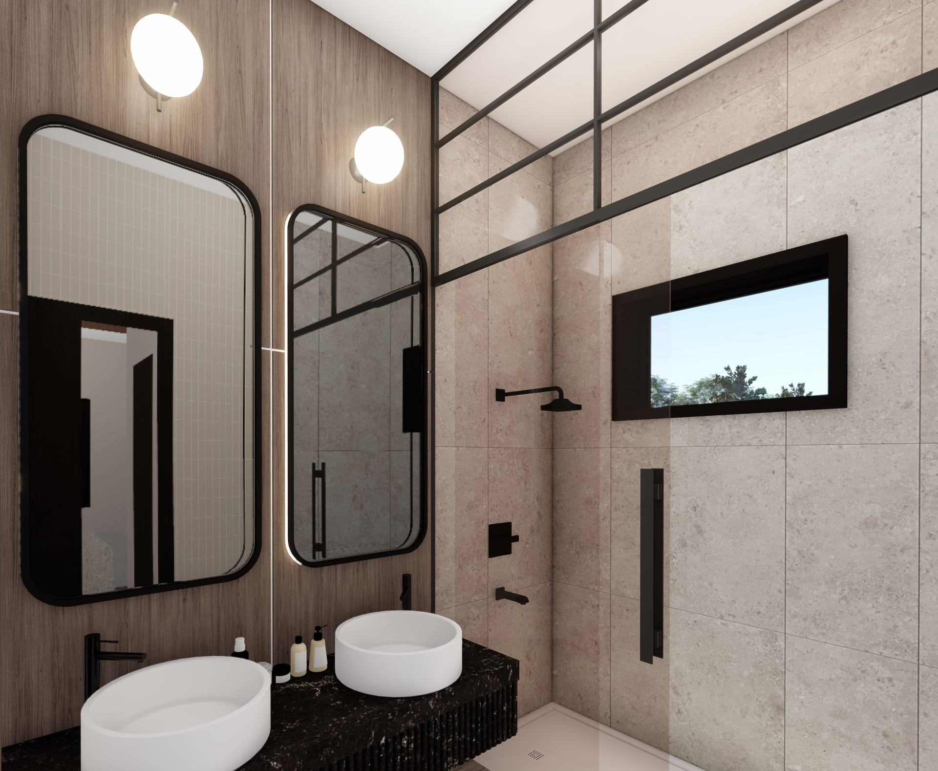 Cres M1 Lanai Extended master bath
