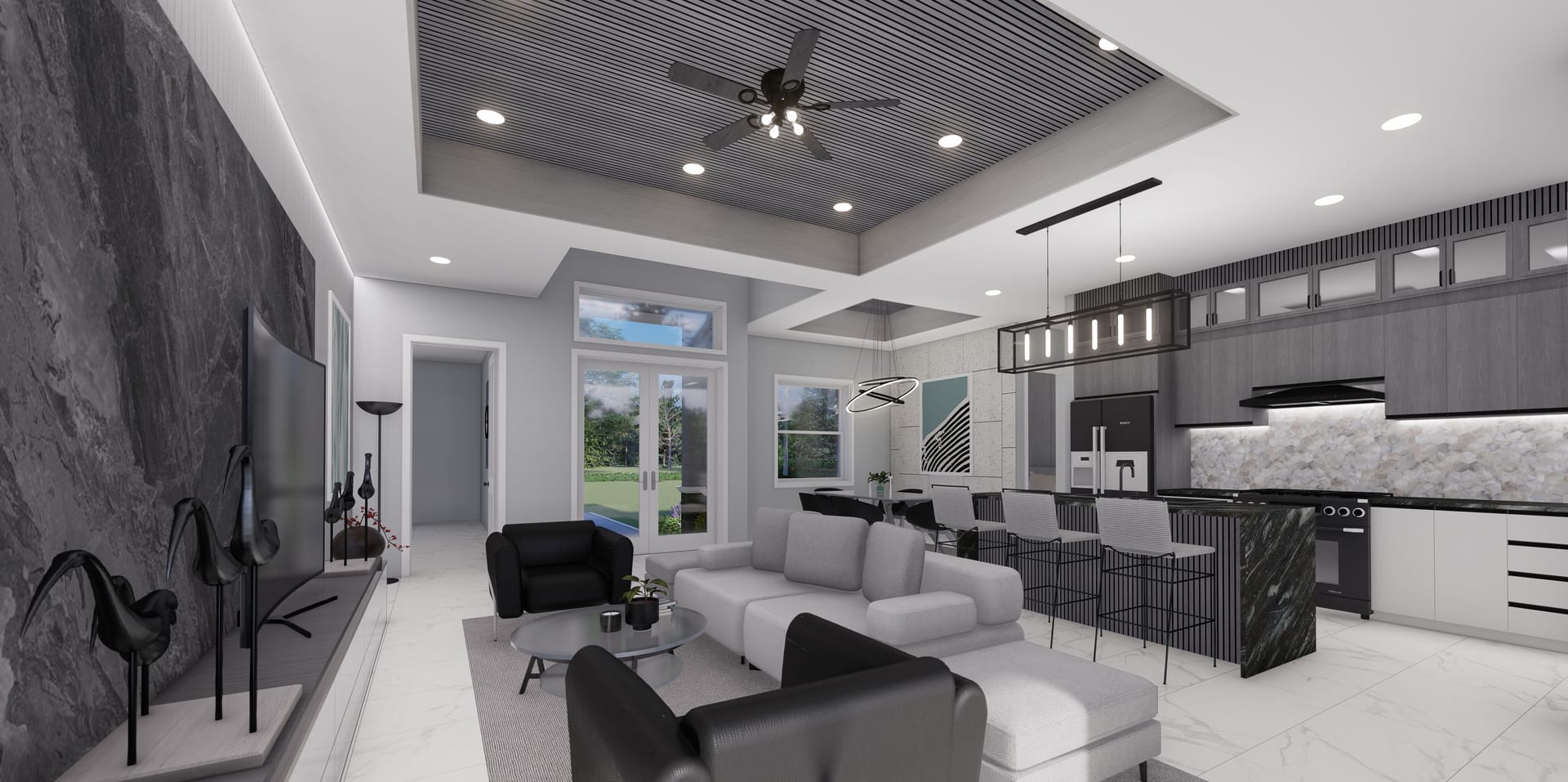 Cres M1 (No Garage) Op.2 living area