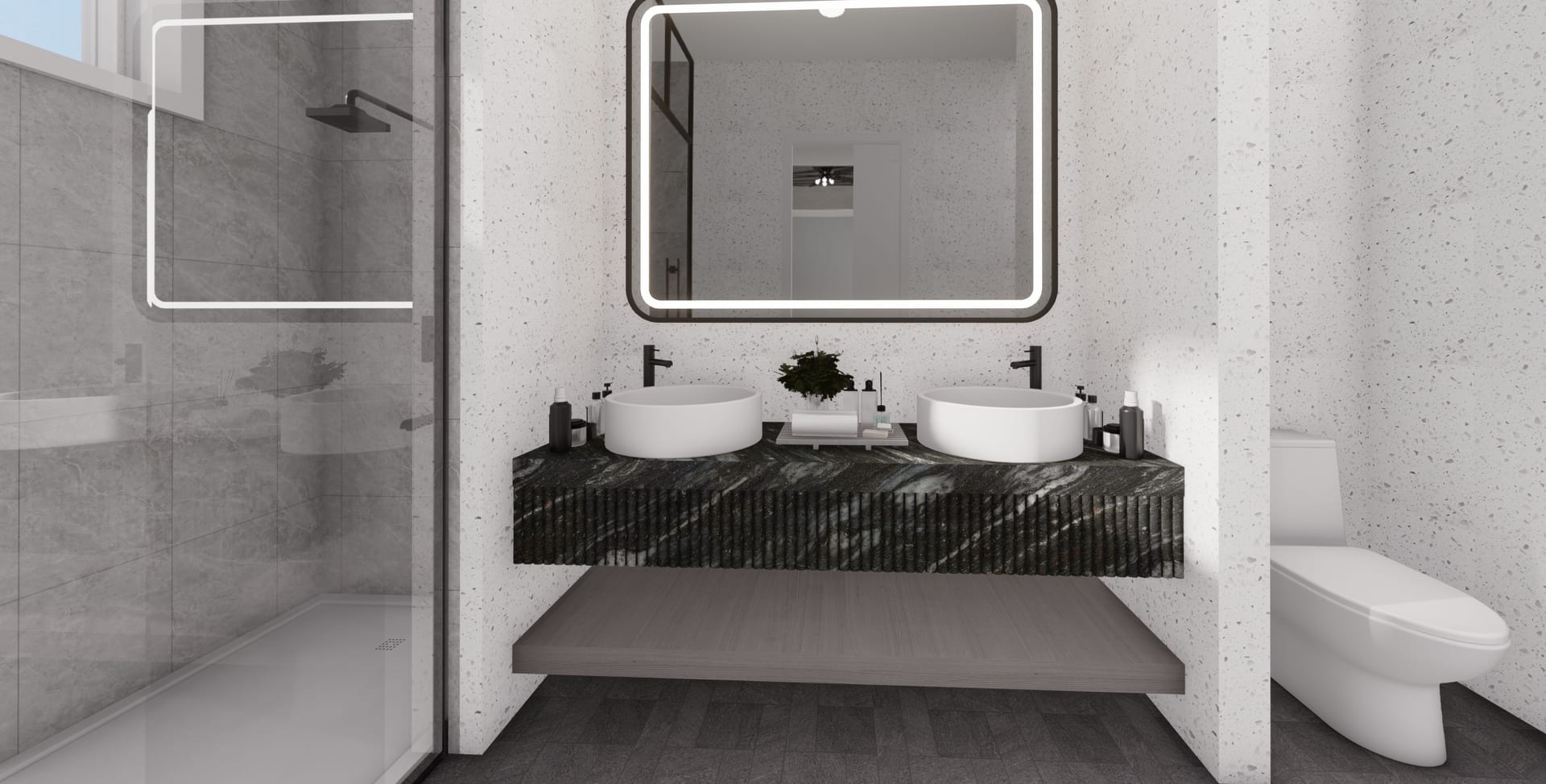 Cres M1 (No Garage) Op.2 master bath
