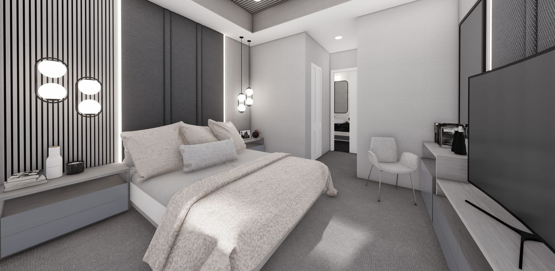 Cres M1 Op. No Garage master bedroom