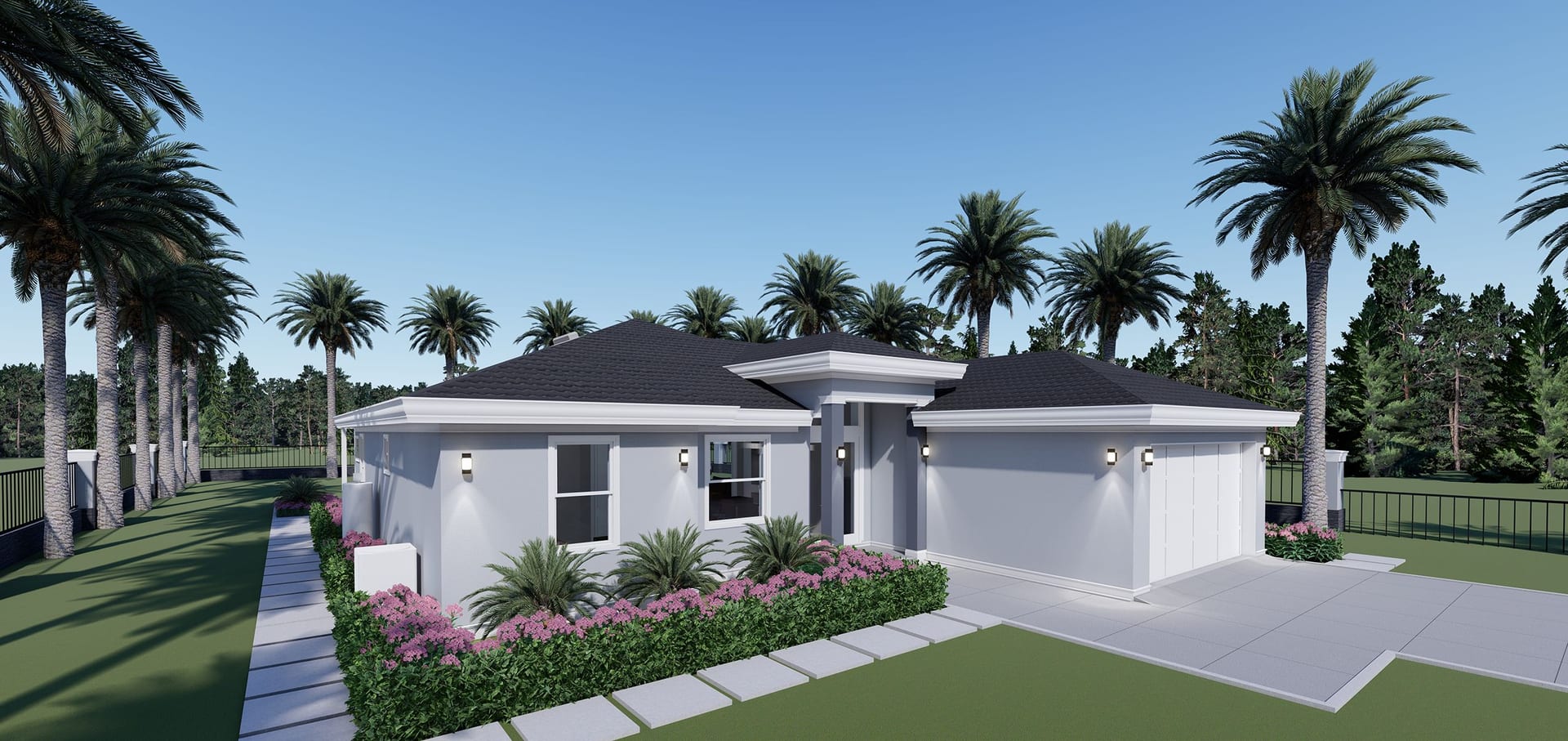 Cres M4 3 Baths front-side facade
