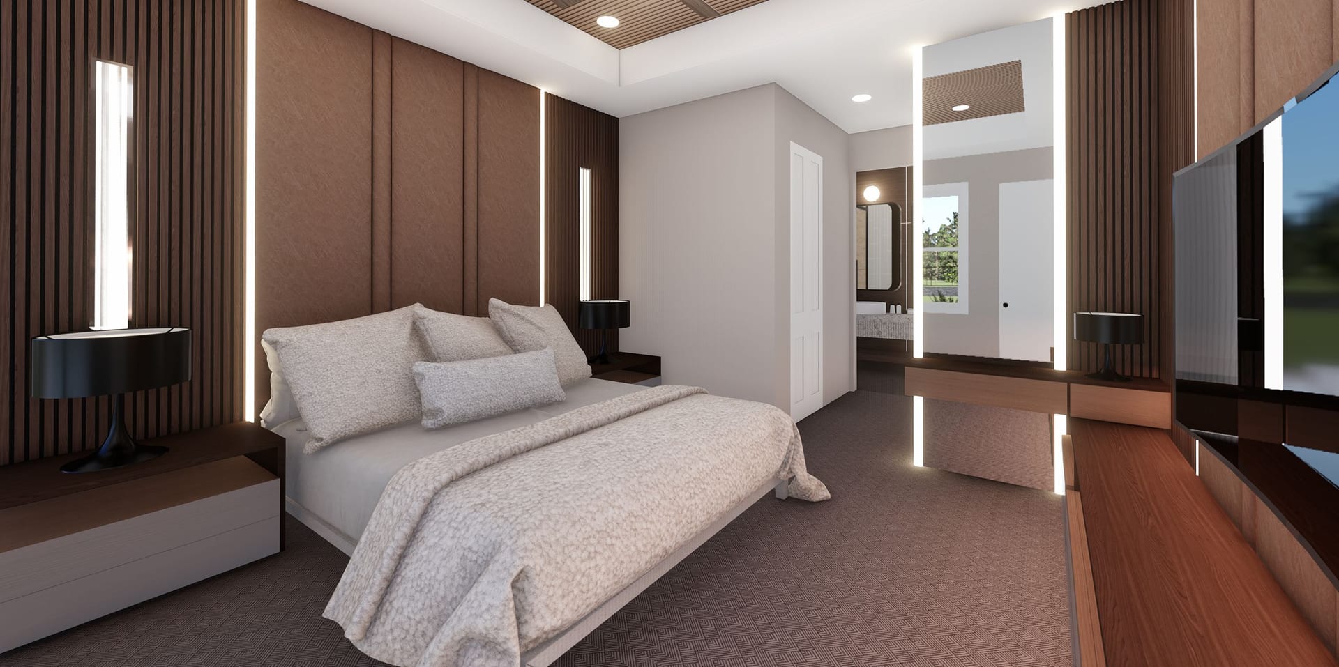 Cres M4 3 Baths master bedroom