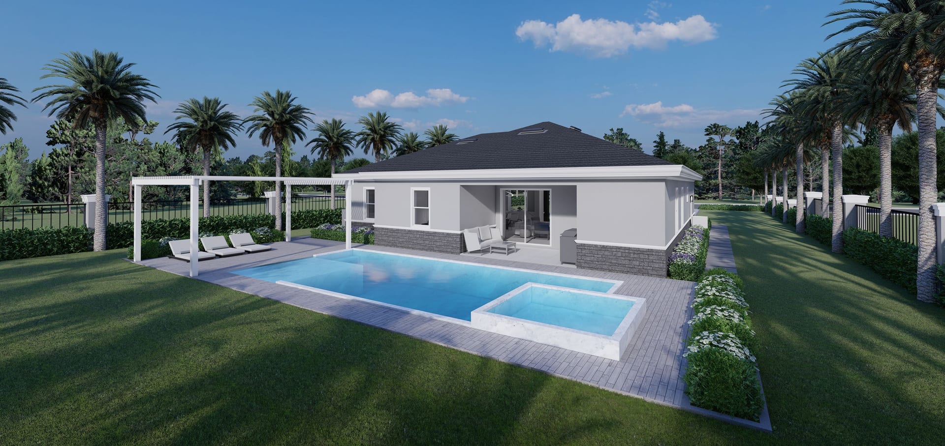 Cres M5 rear facade