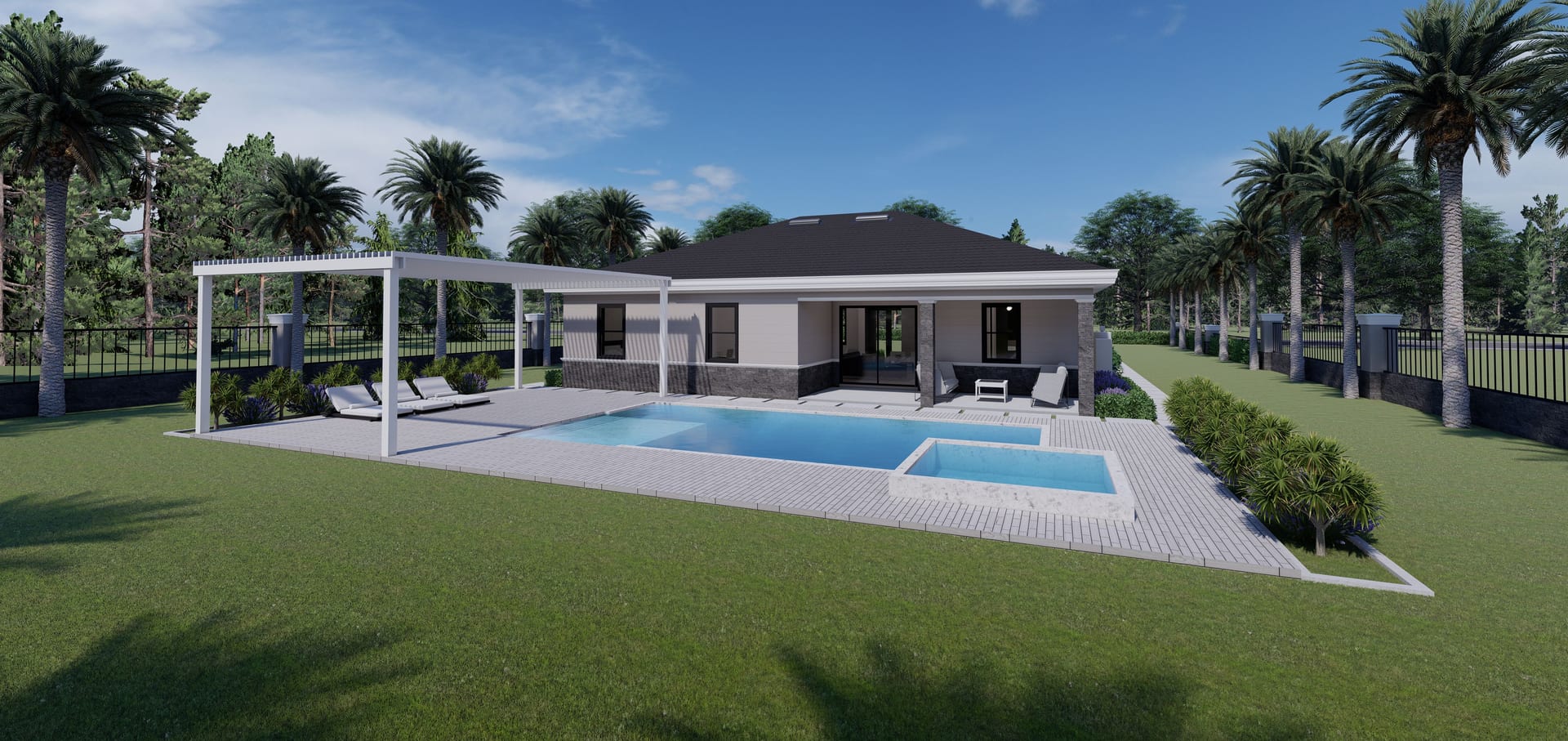Cres M6 rear facade