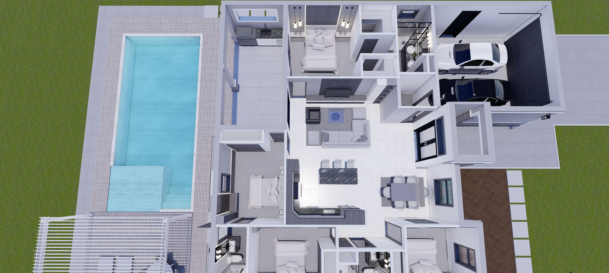 Cres M7 OP1 3D floor plan, side view