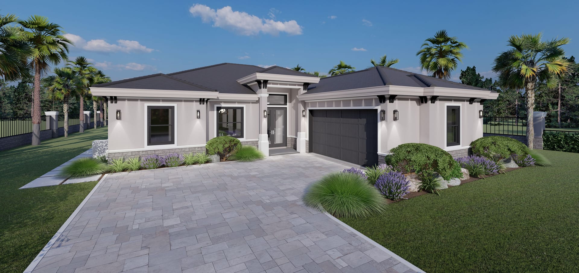Cres M8 Side Garage front-side facade