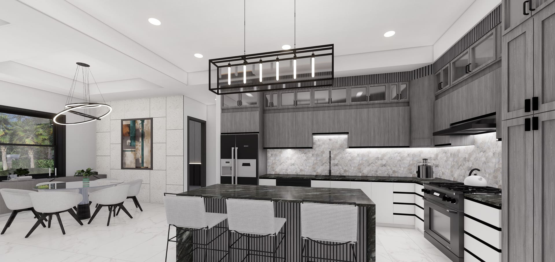 Cres M8 Side Garage kitchen