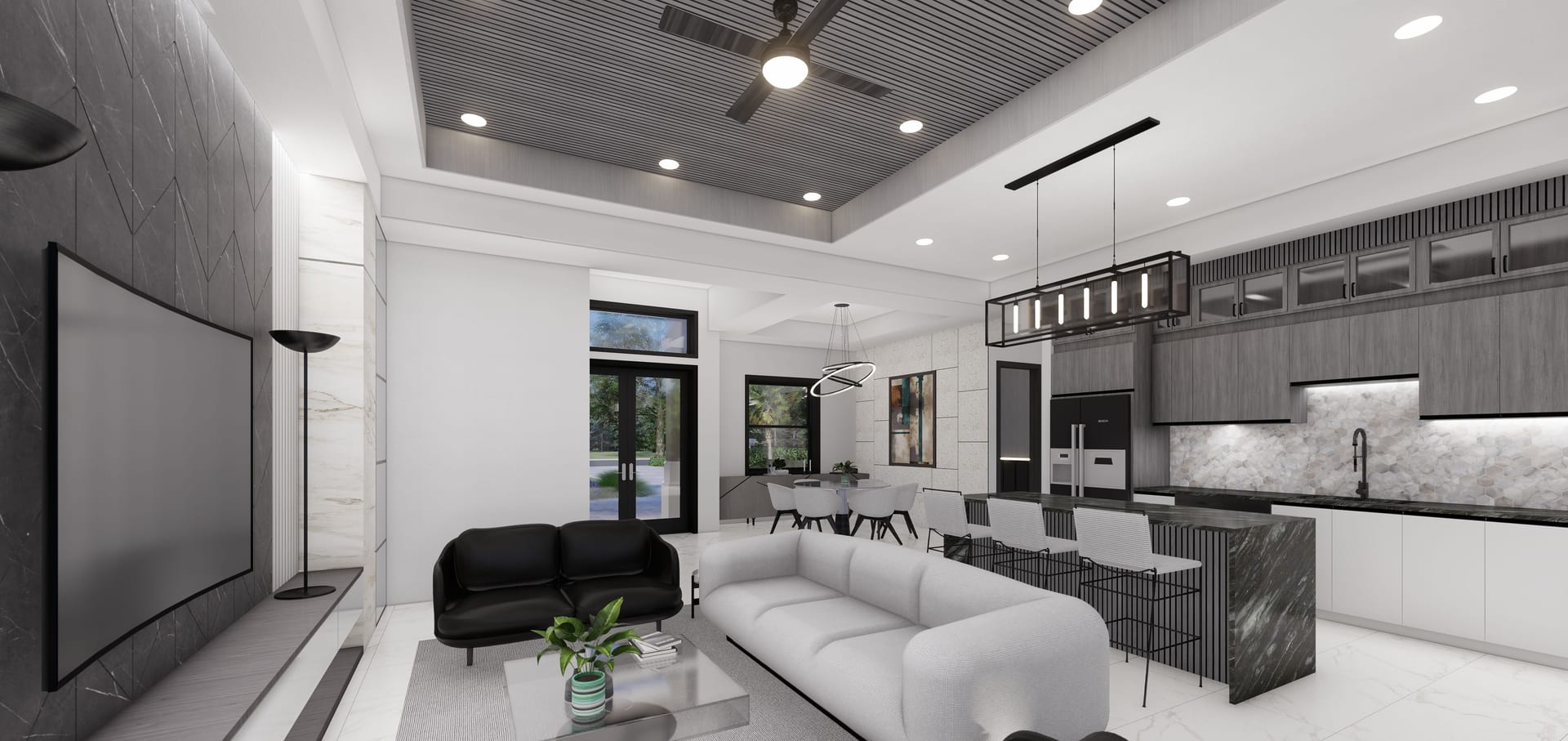 Cres M8 Side Garage living area