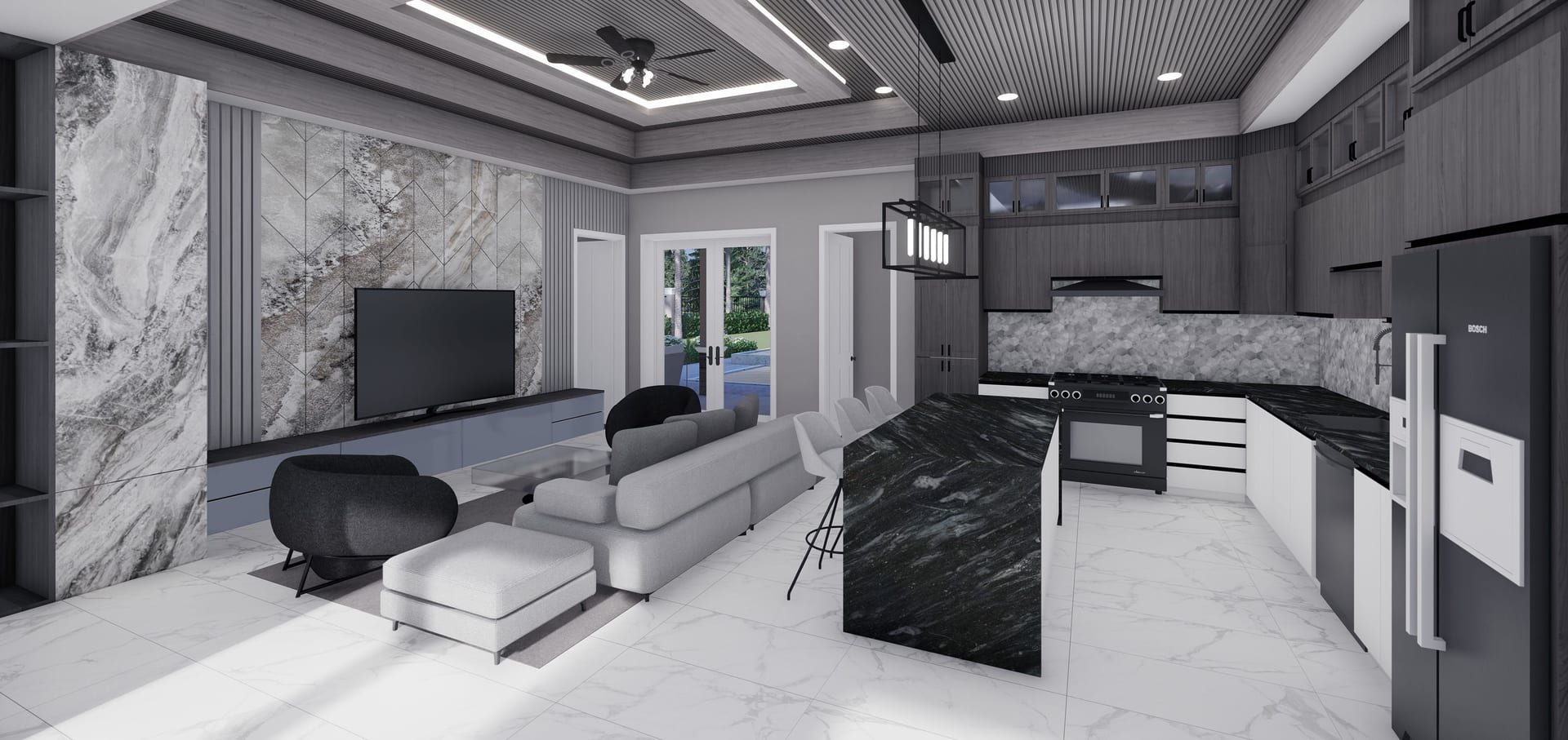 Cres M8 living area, alternate view