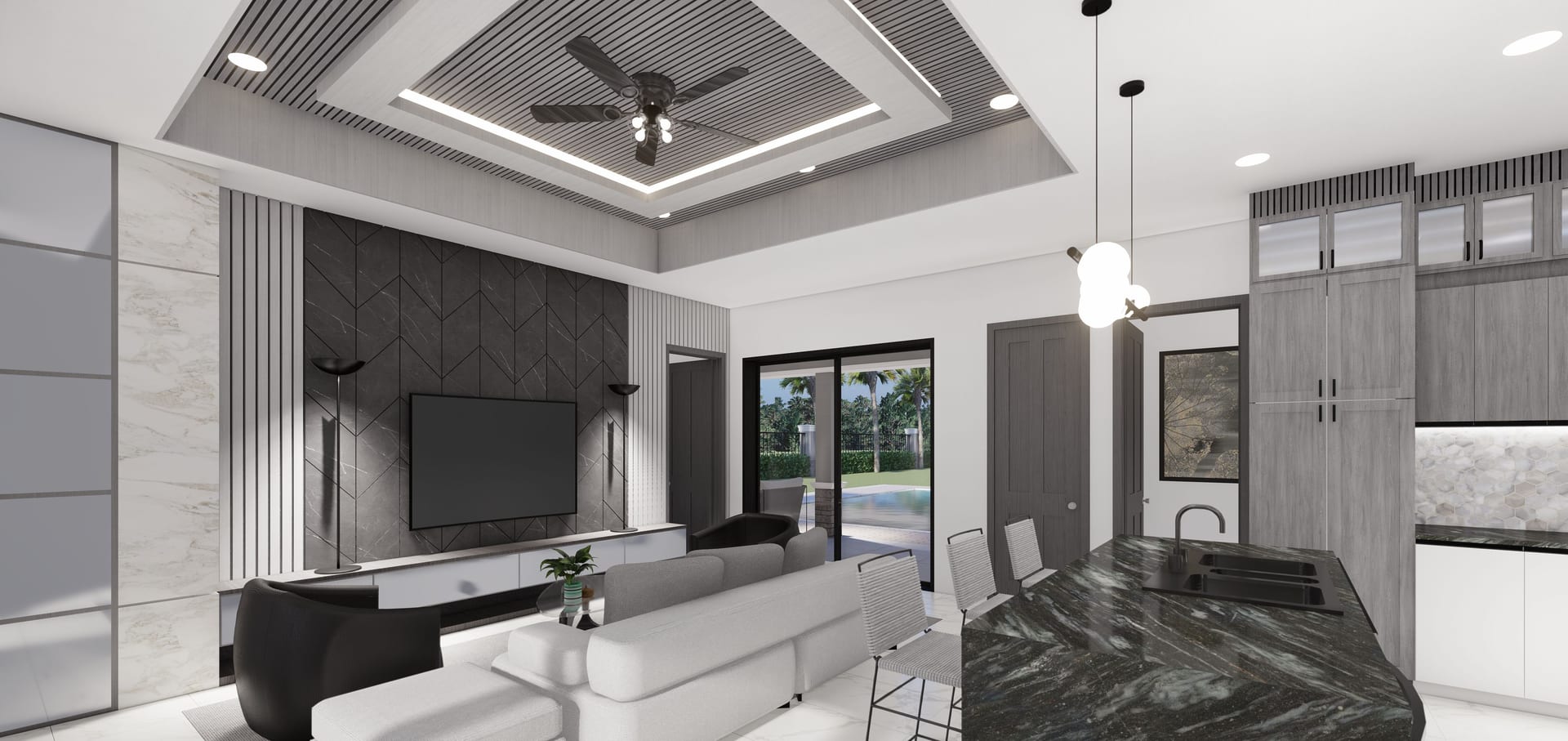 Creusa living area