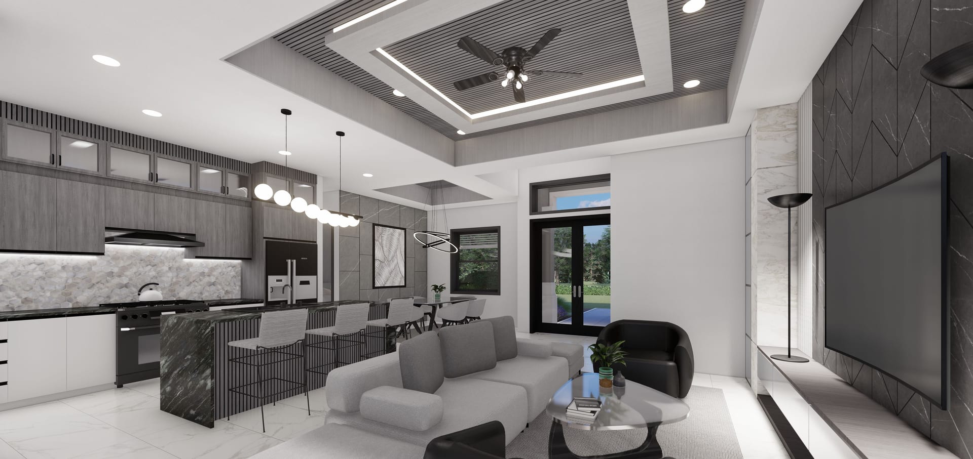 Creusa living area, alternate view