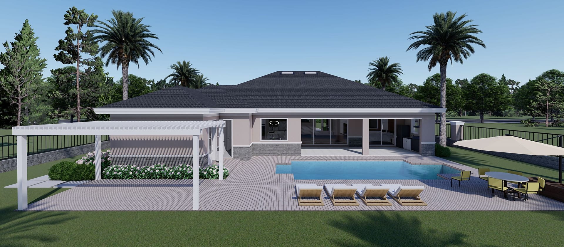 Danae rear facade