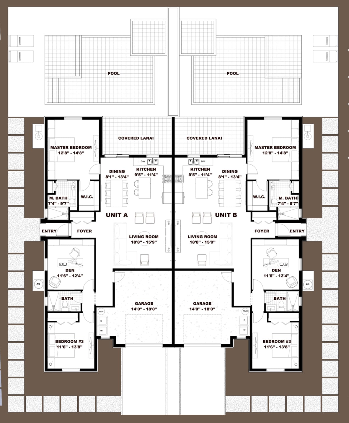 Dardanus 2D floor plan with dimensions