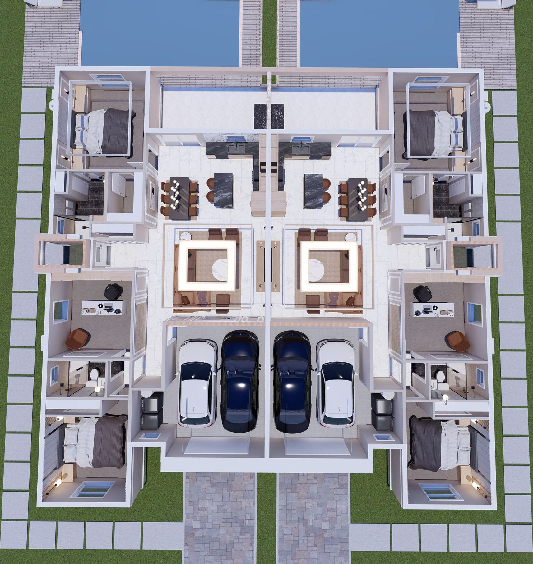 Dardanus 3D floor plan, top-down