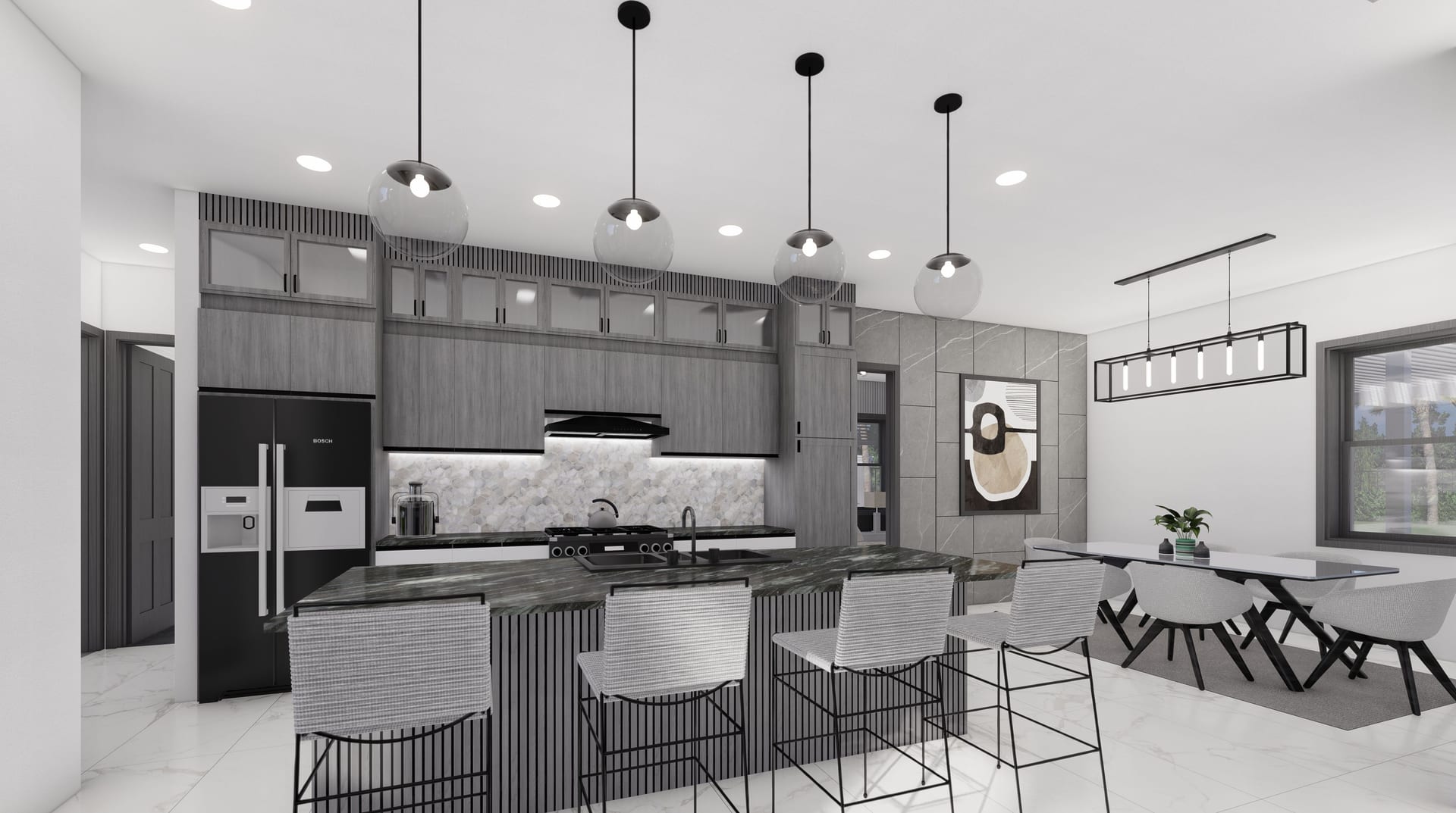 Dryades M1 kitchen