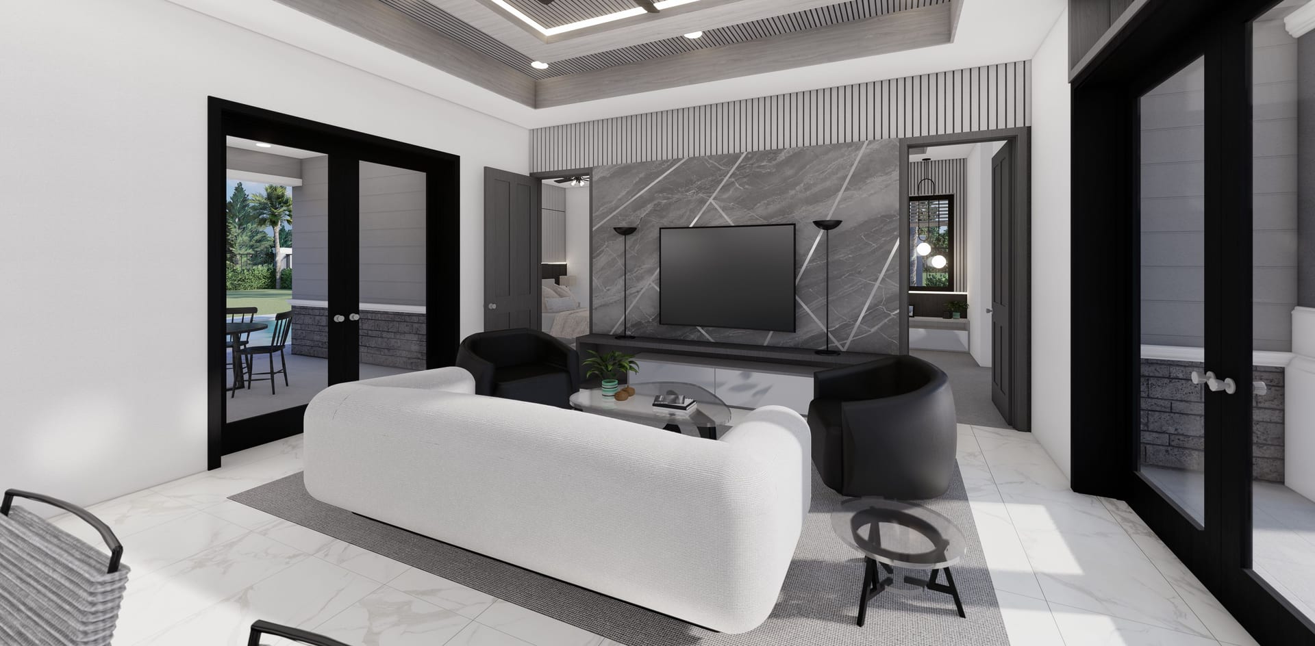 Dryades M1 living area