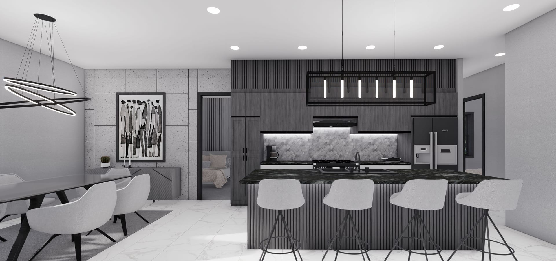 Dryades M2 kitchen