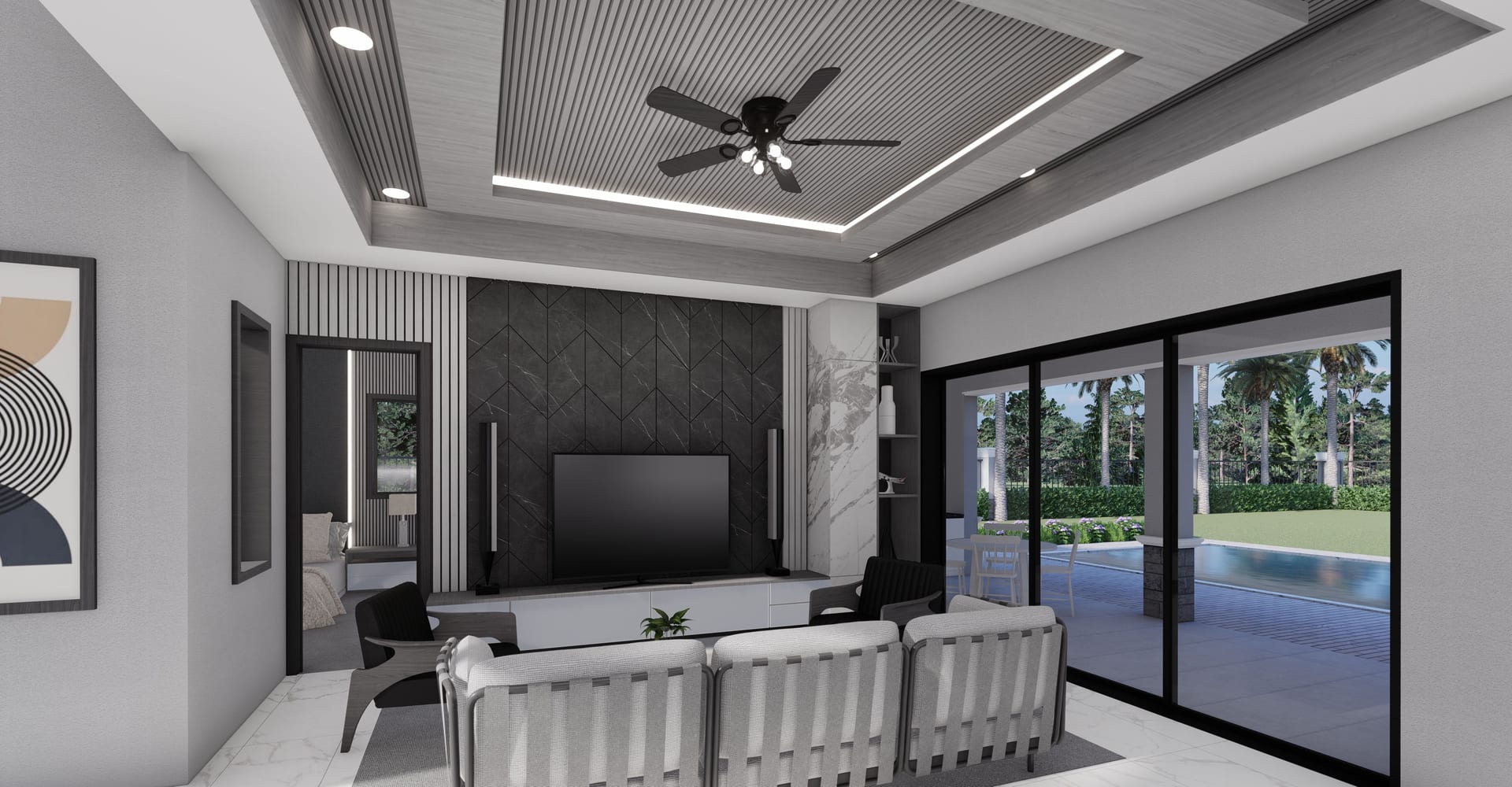 Dryades M2 living area