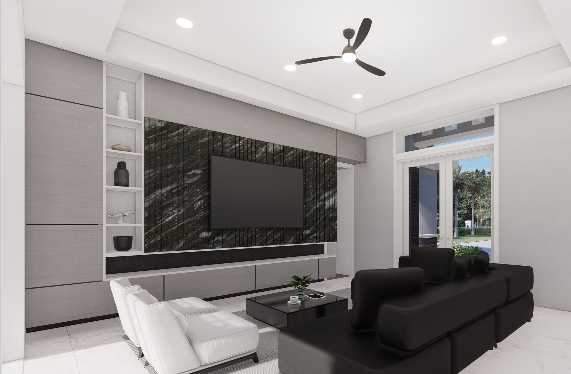 Dryades No Garage living area