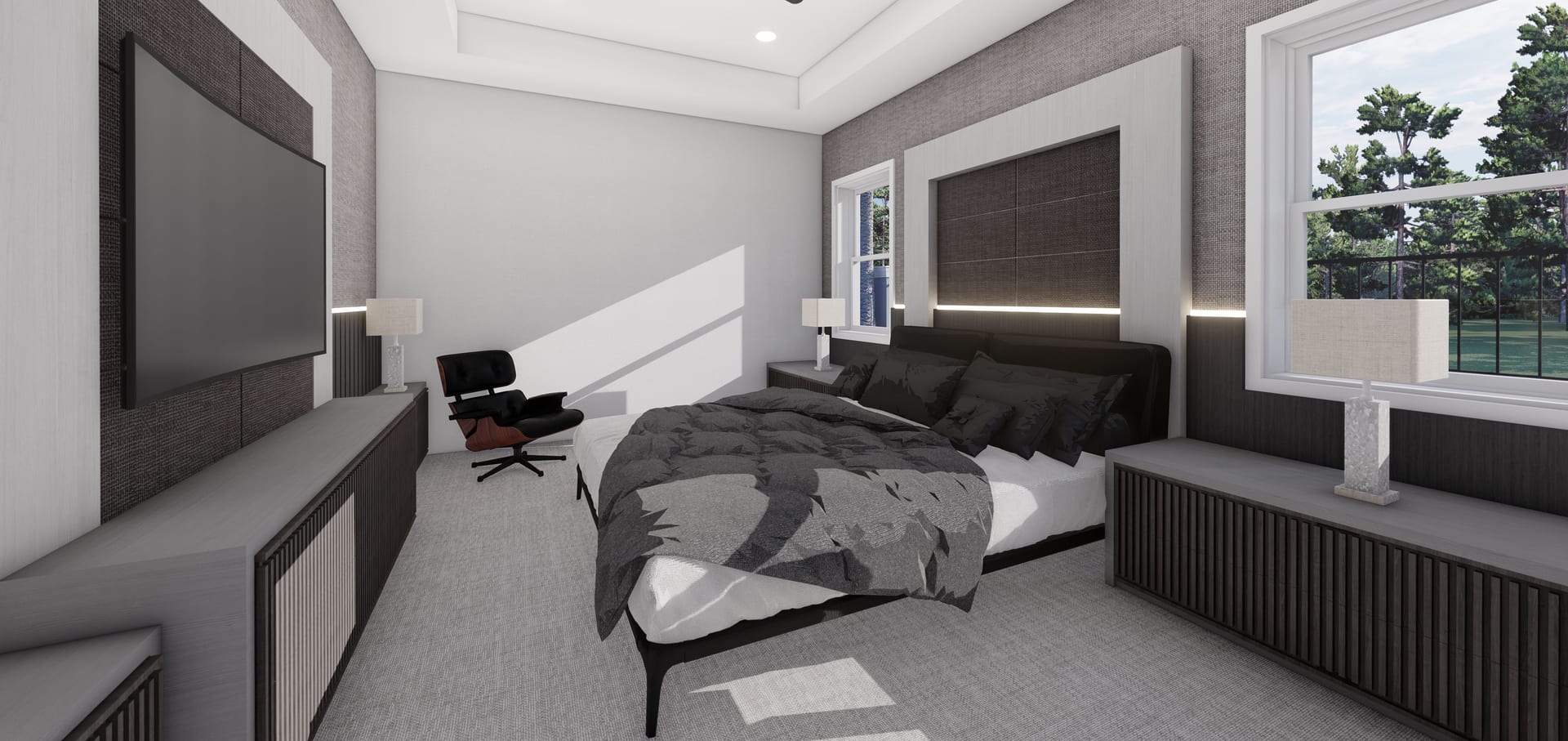 Dryades No Garage master bedroom