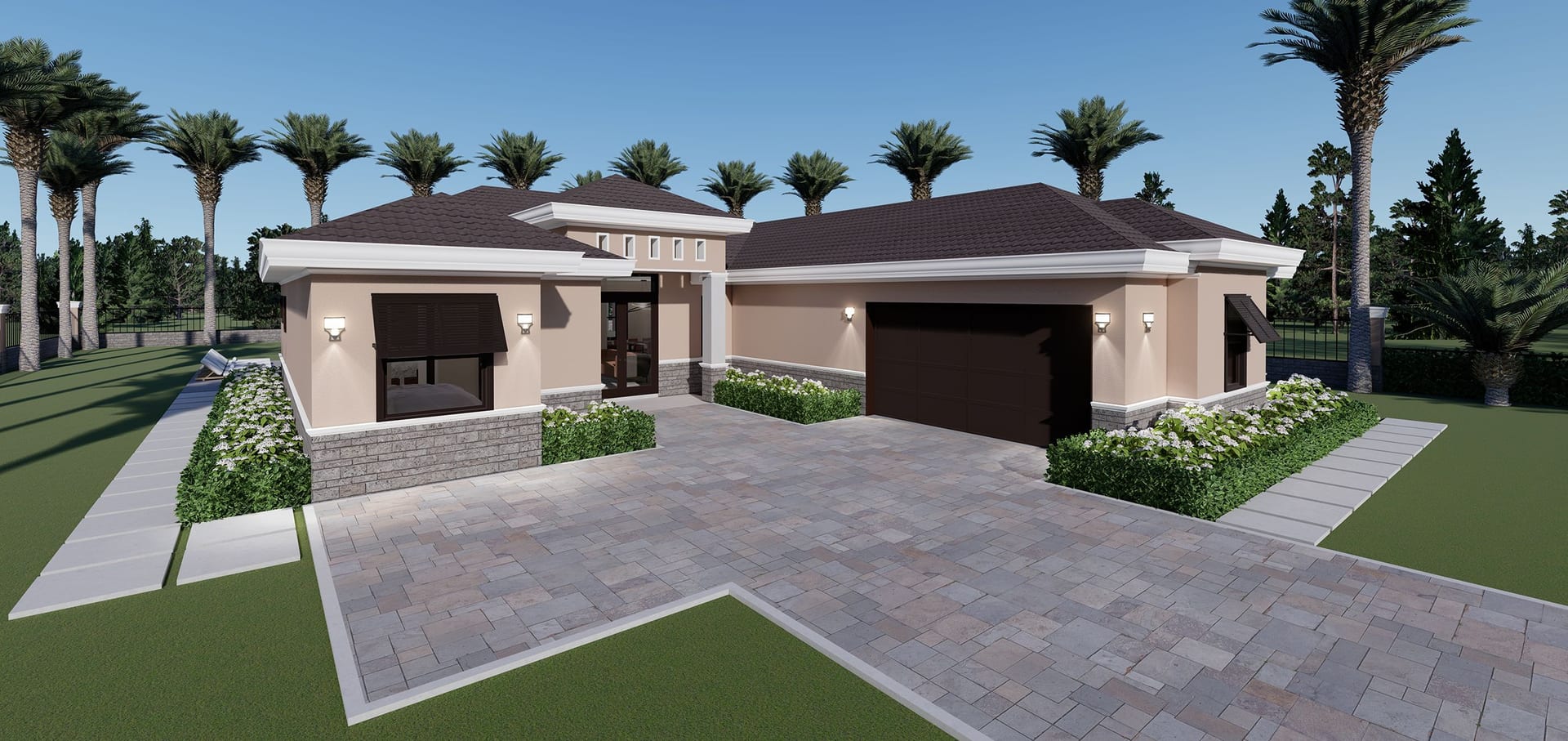 Dryades OP2 front-side facade