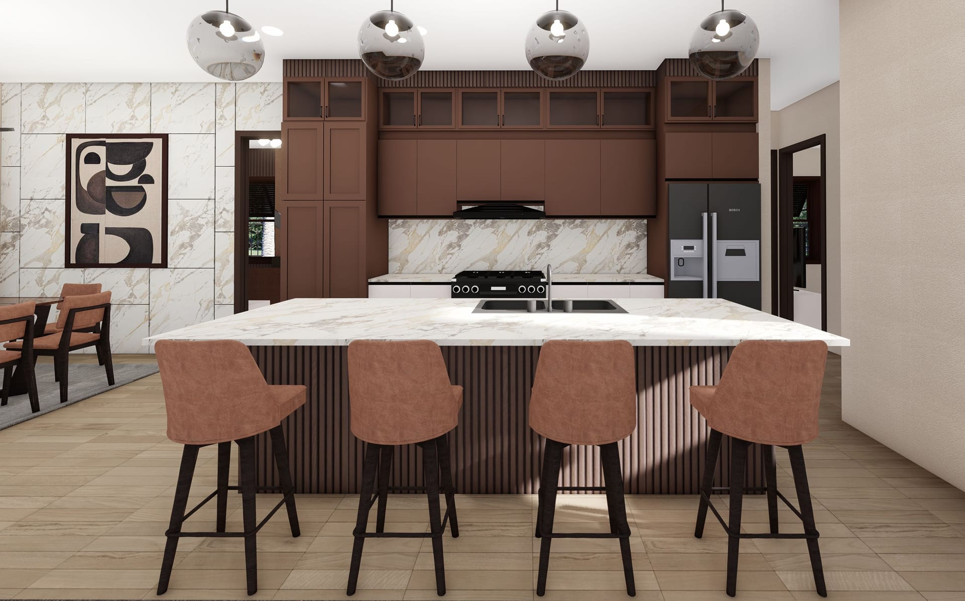 Dryades OP2 kitchen