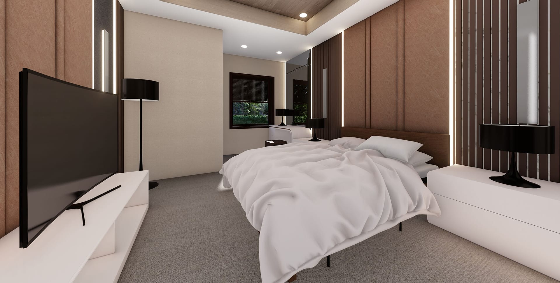 Dryades OP2 master bedroom
