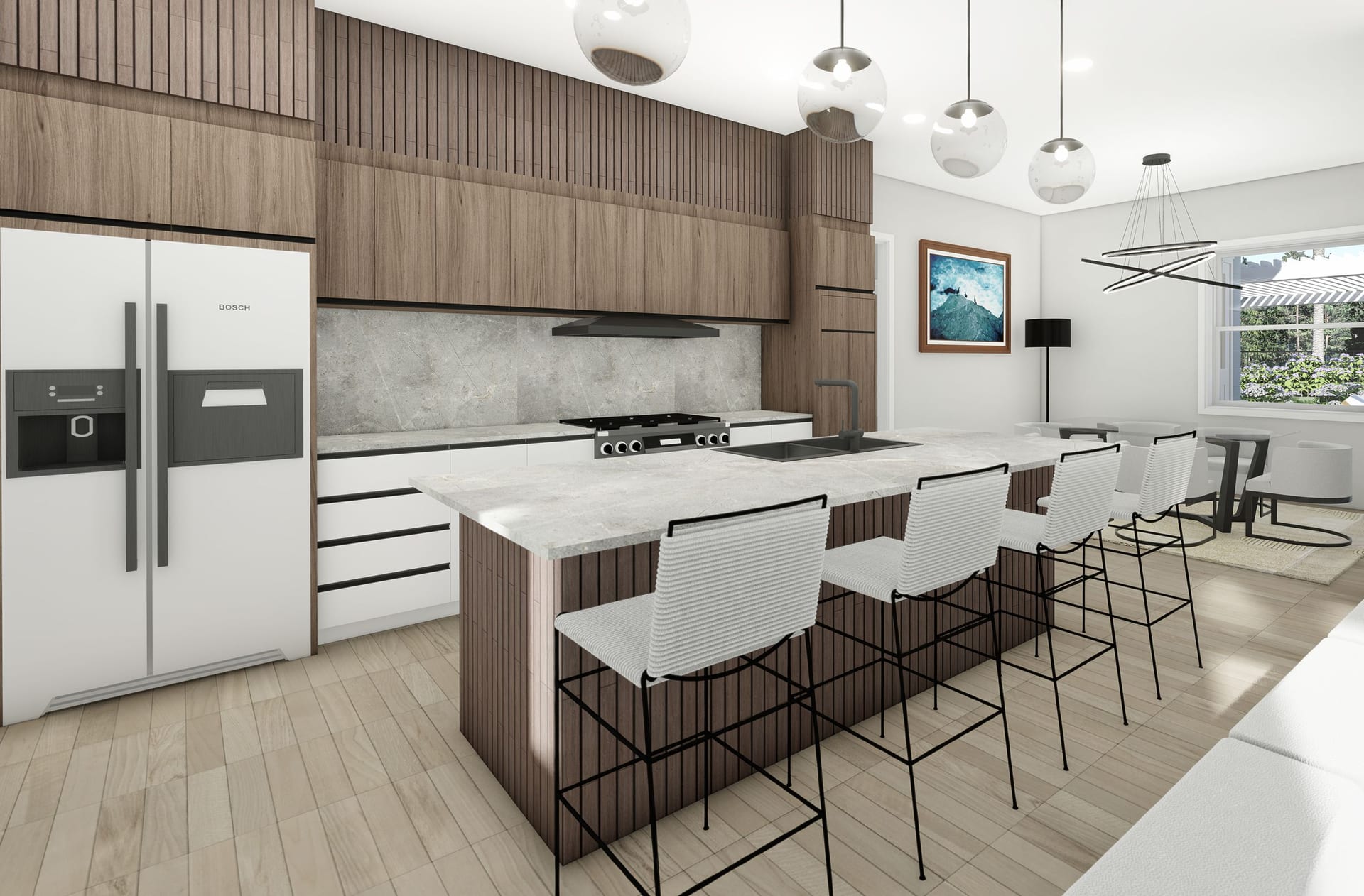 Dryades kitchen