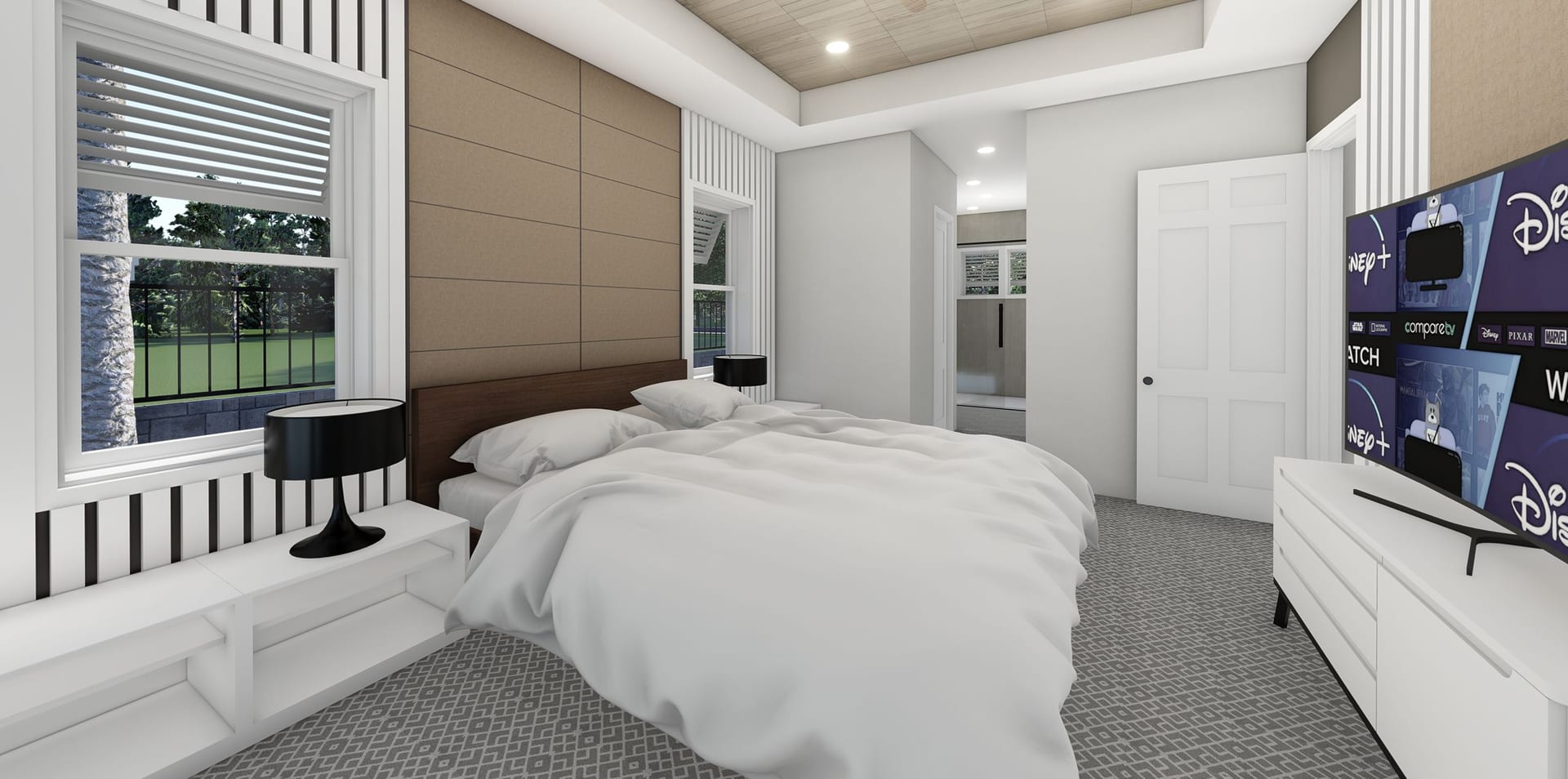 Dryades master bedroom