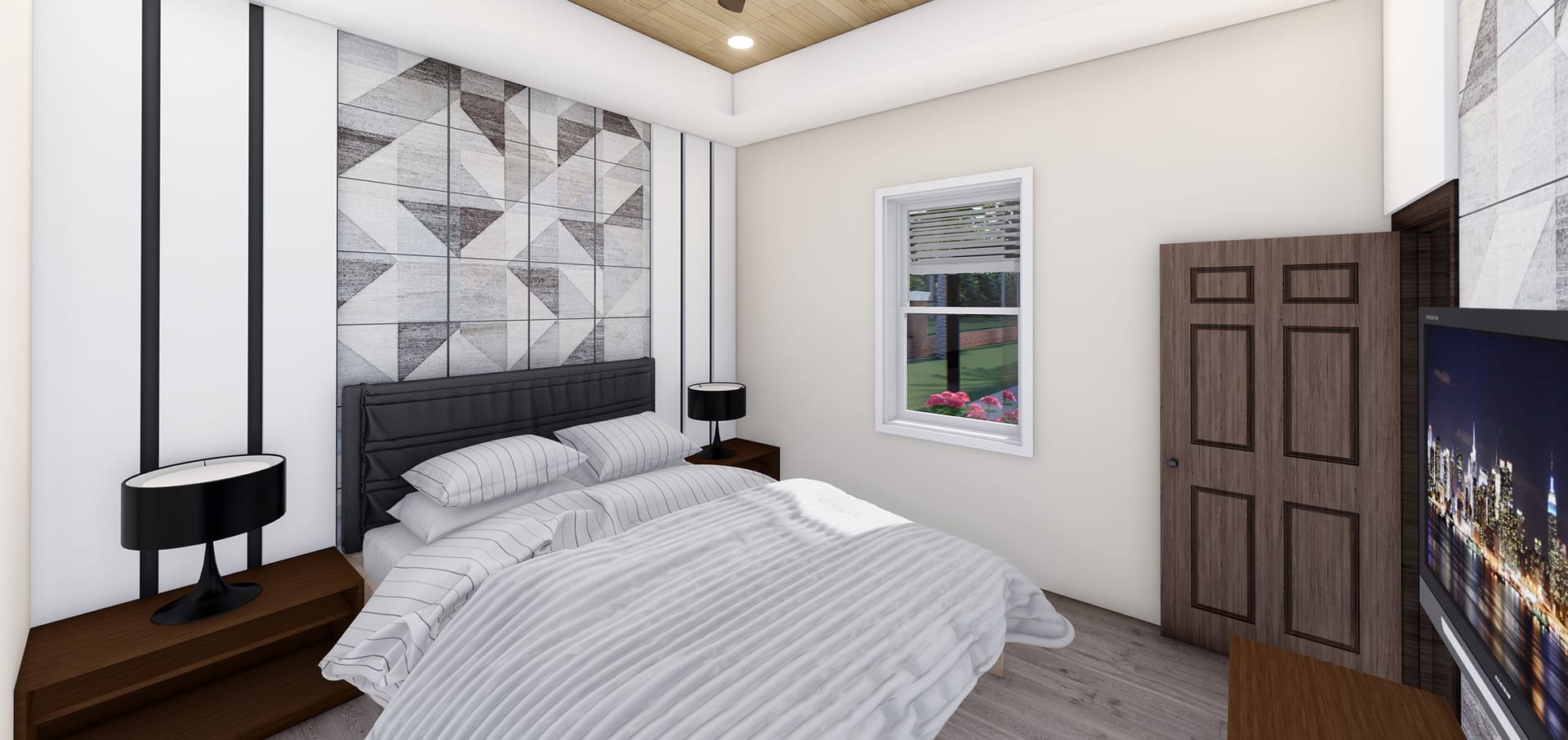 Dysis master bedroom