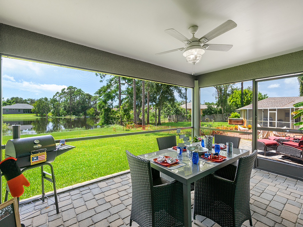Eagle covered lanai