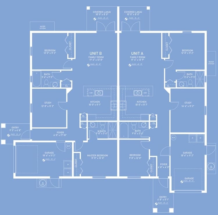 Eetion M1 Corner 2D floor plan with dimensions
