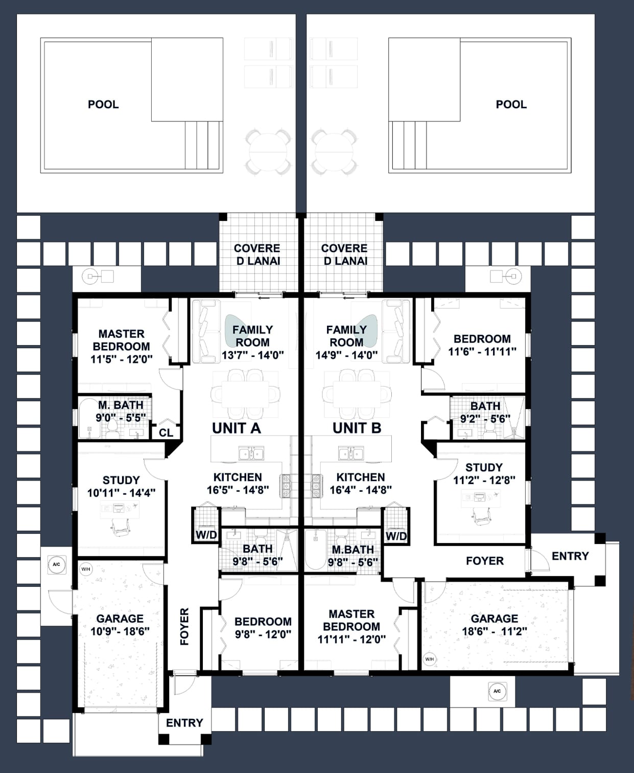 Eetion M3 2D floor plan with dimensions