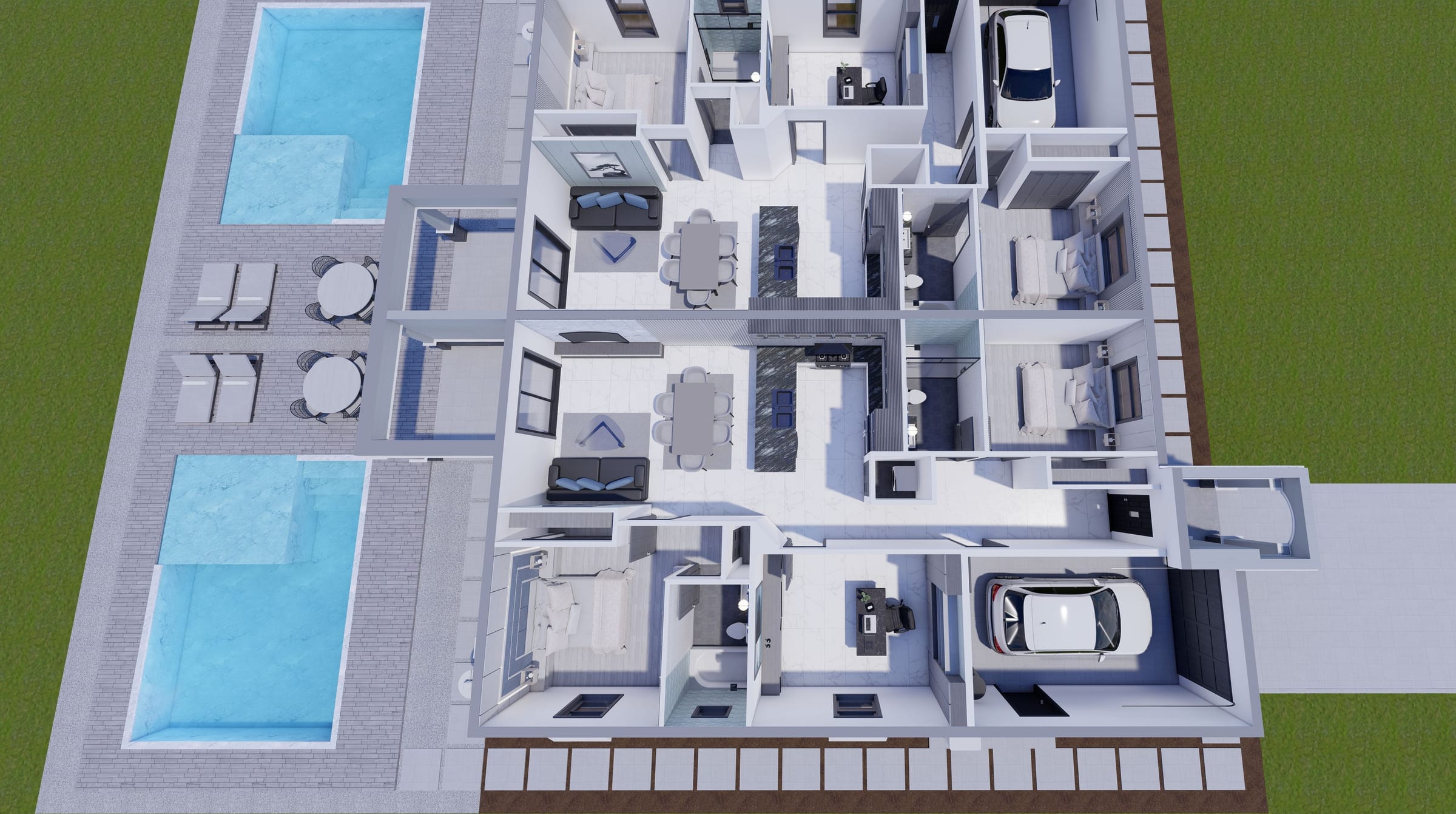 Eetion M3 3D floor plan, side view