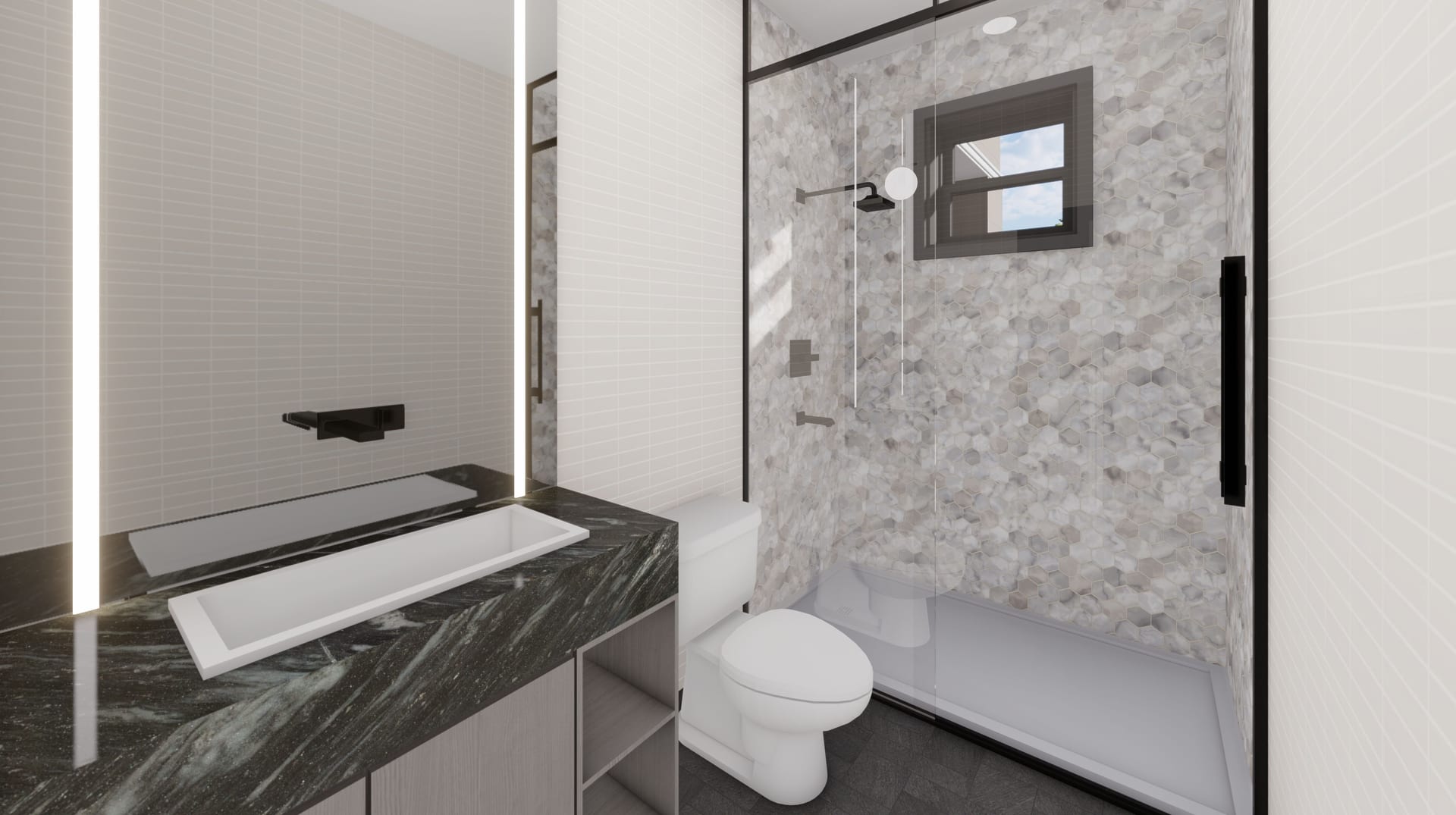 Eetion M4 (Corner) master bath