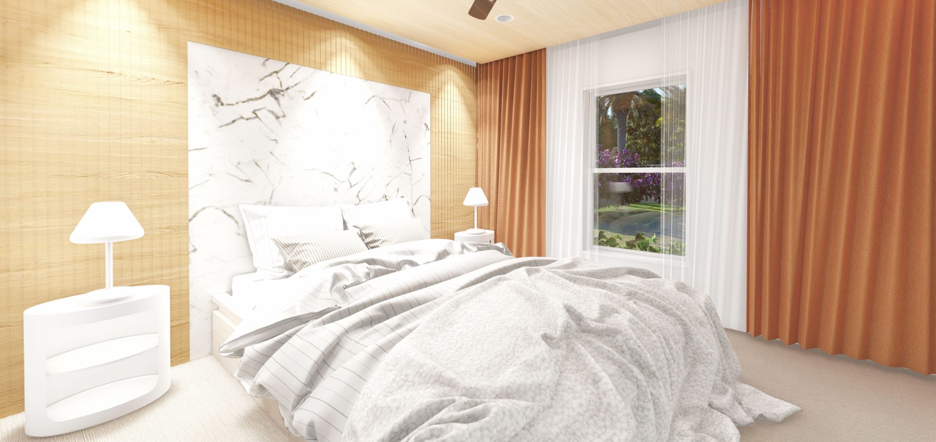 Eetion master bedroom