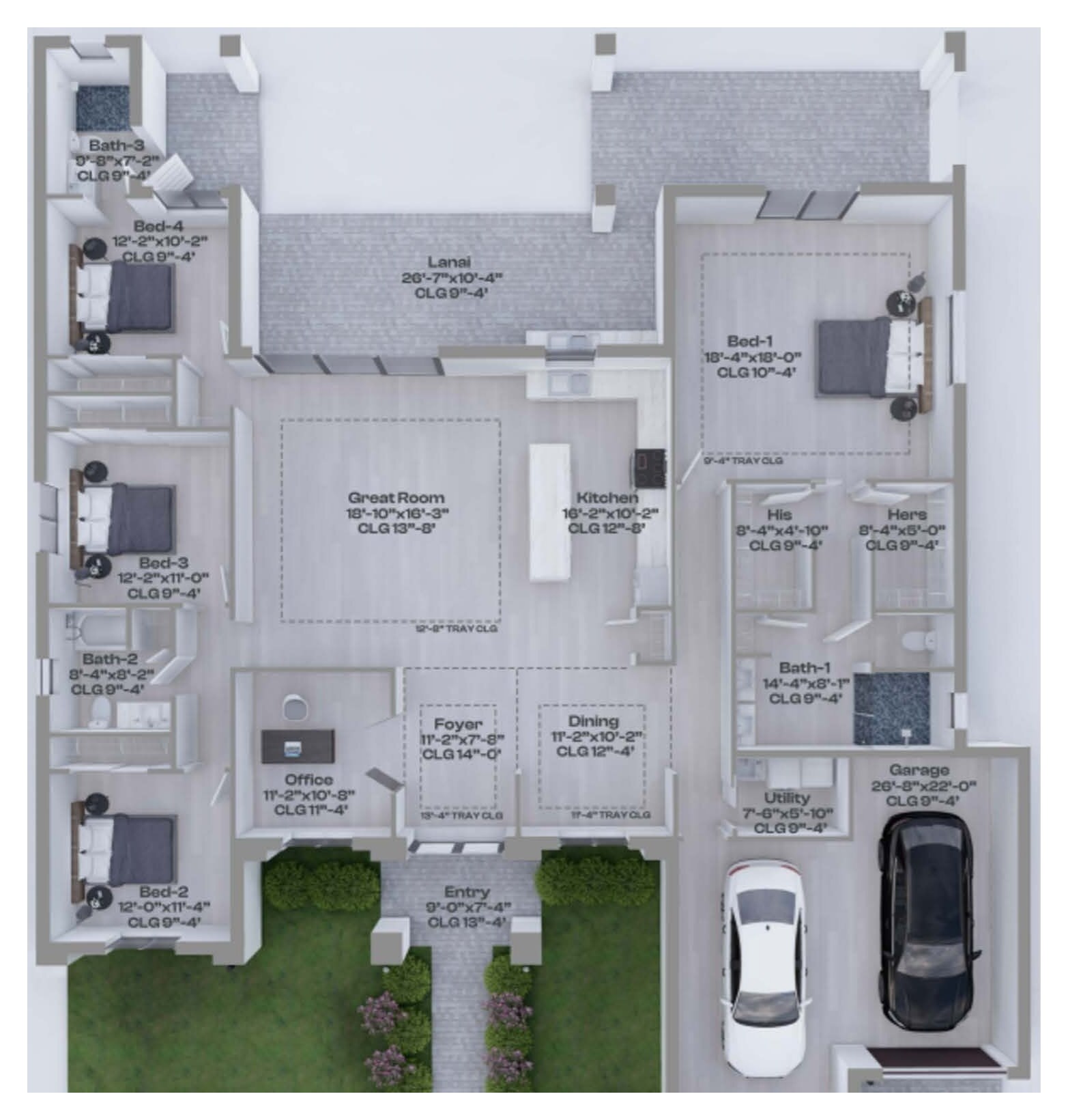 Egret floor plan