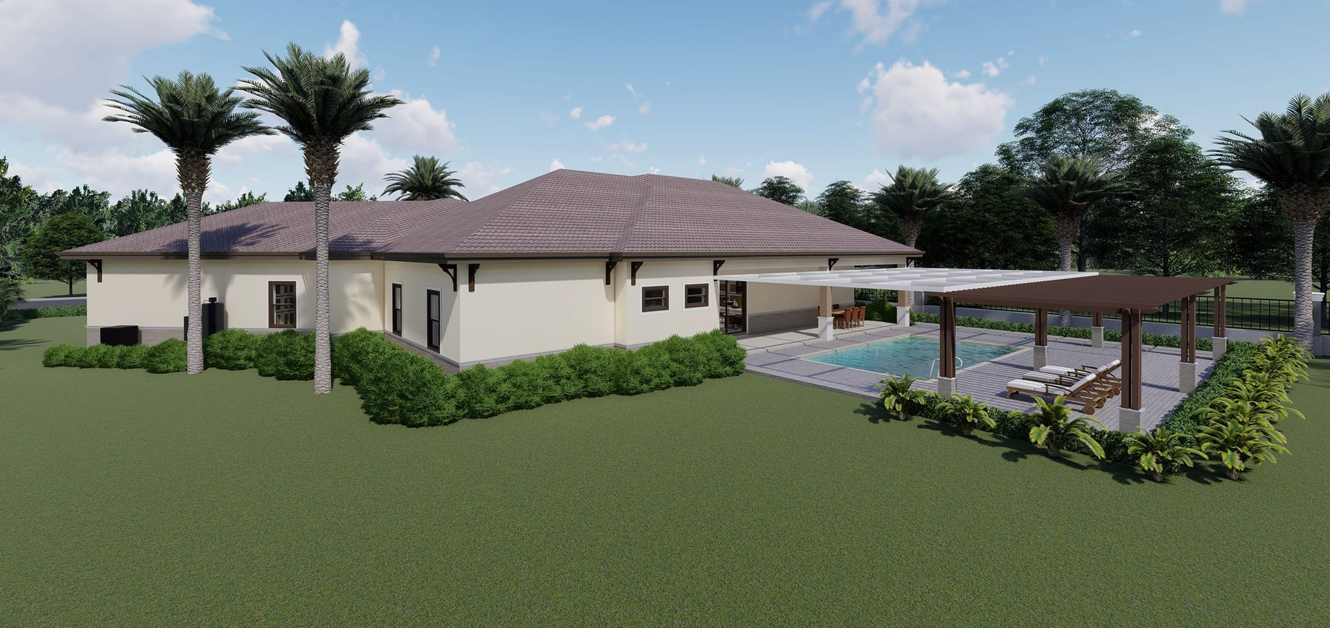 Eleos rear facade