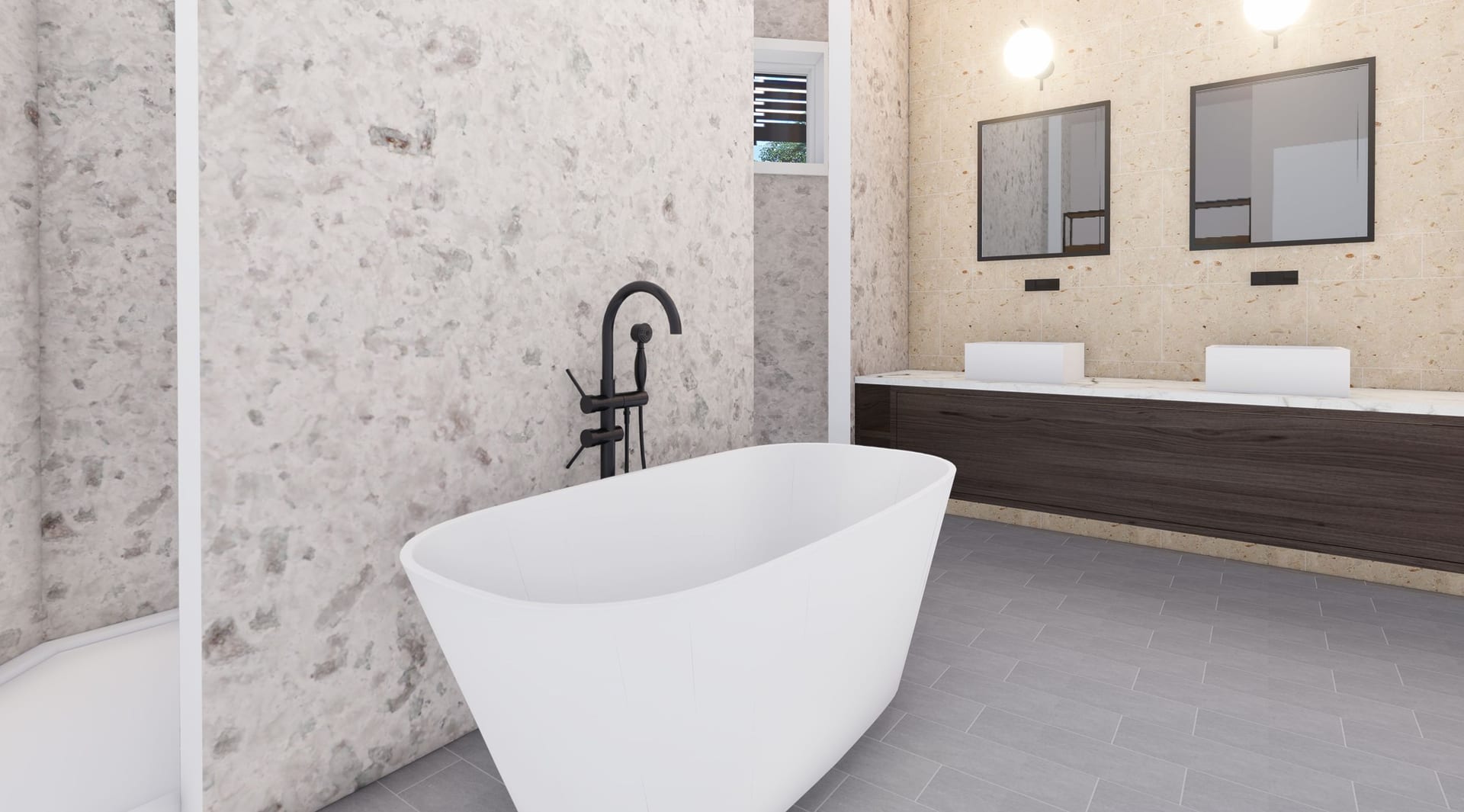 Eleus master bath