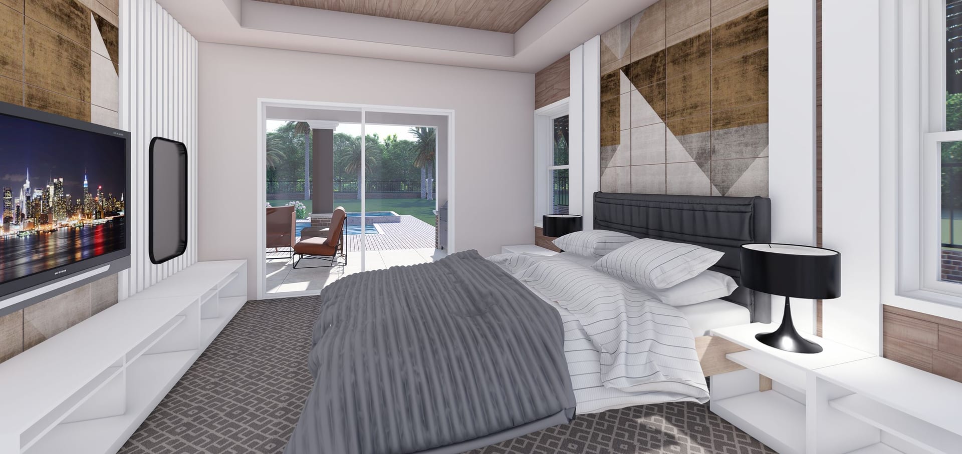 Eleus master bedroom